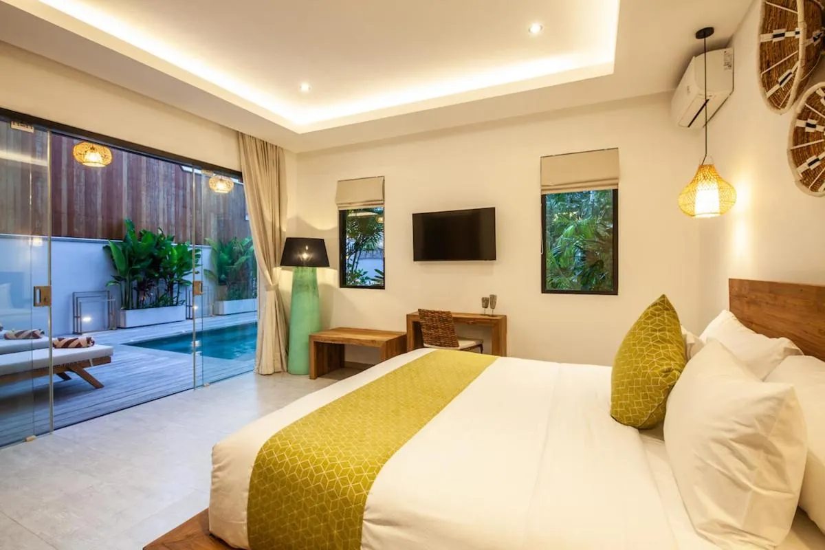 Bed in Zayana Villas Resort Seminyak