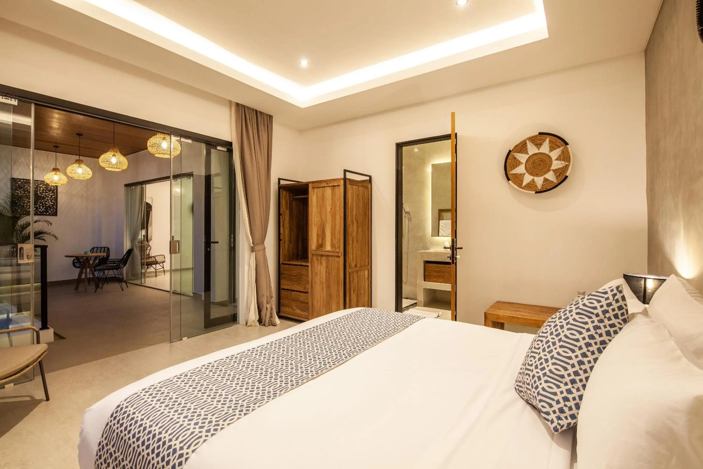 Bed in Zayana Villas Resort Seminyak