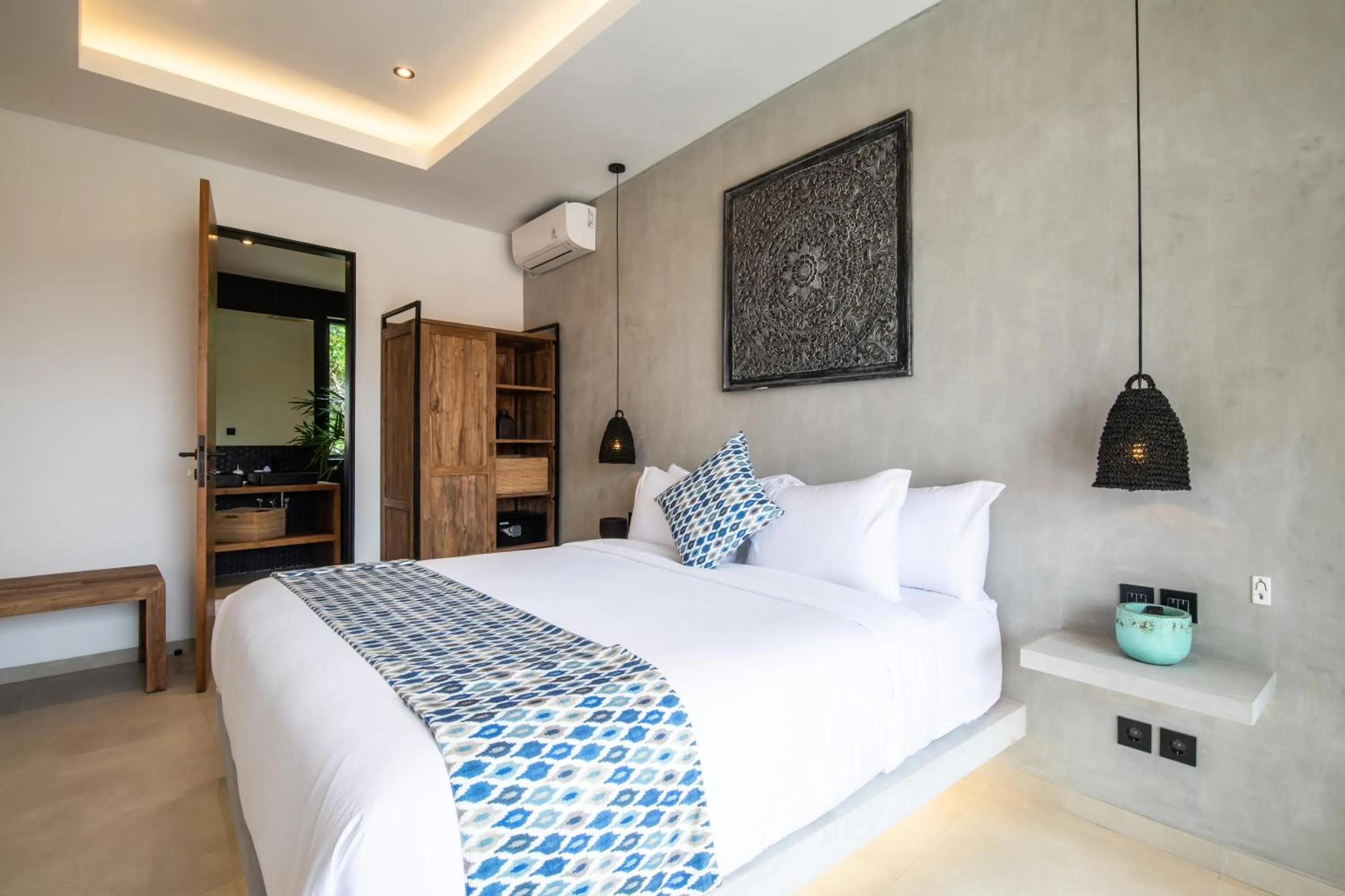 Bed in Zayana Villas Resort Seminyak