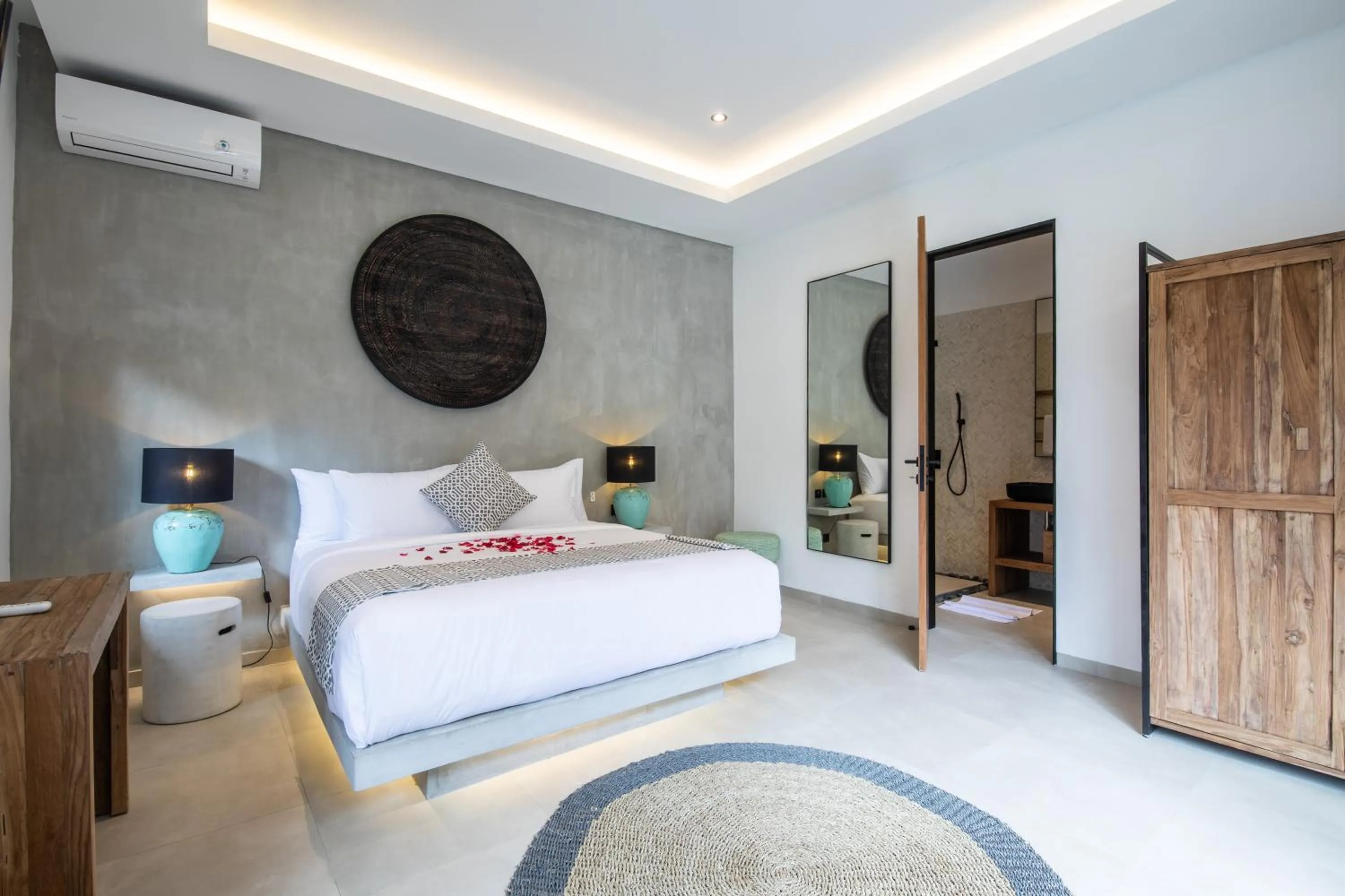 Bed in Zayana Villas Resort Seminyak