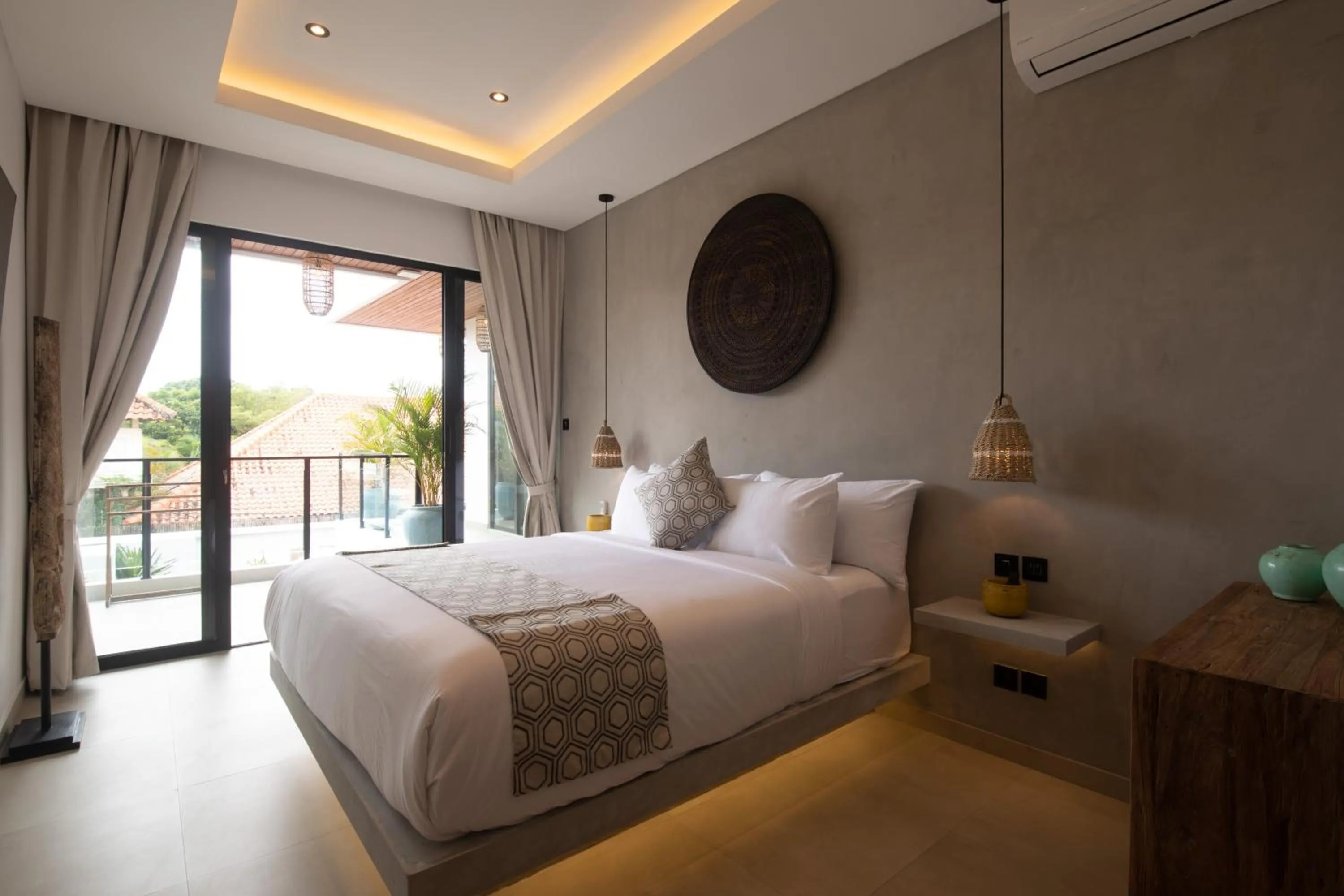Bed in Zayana Villas Resort Seminyak