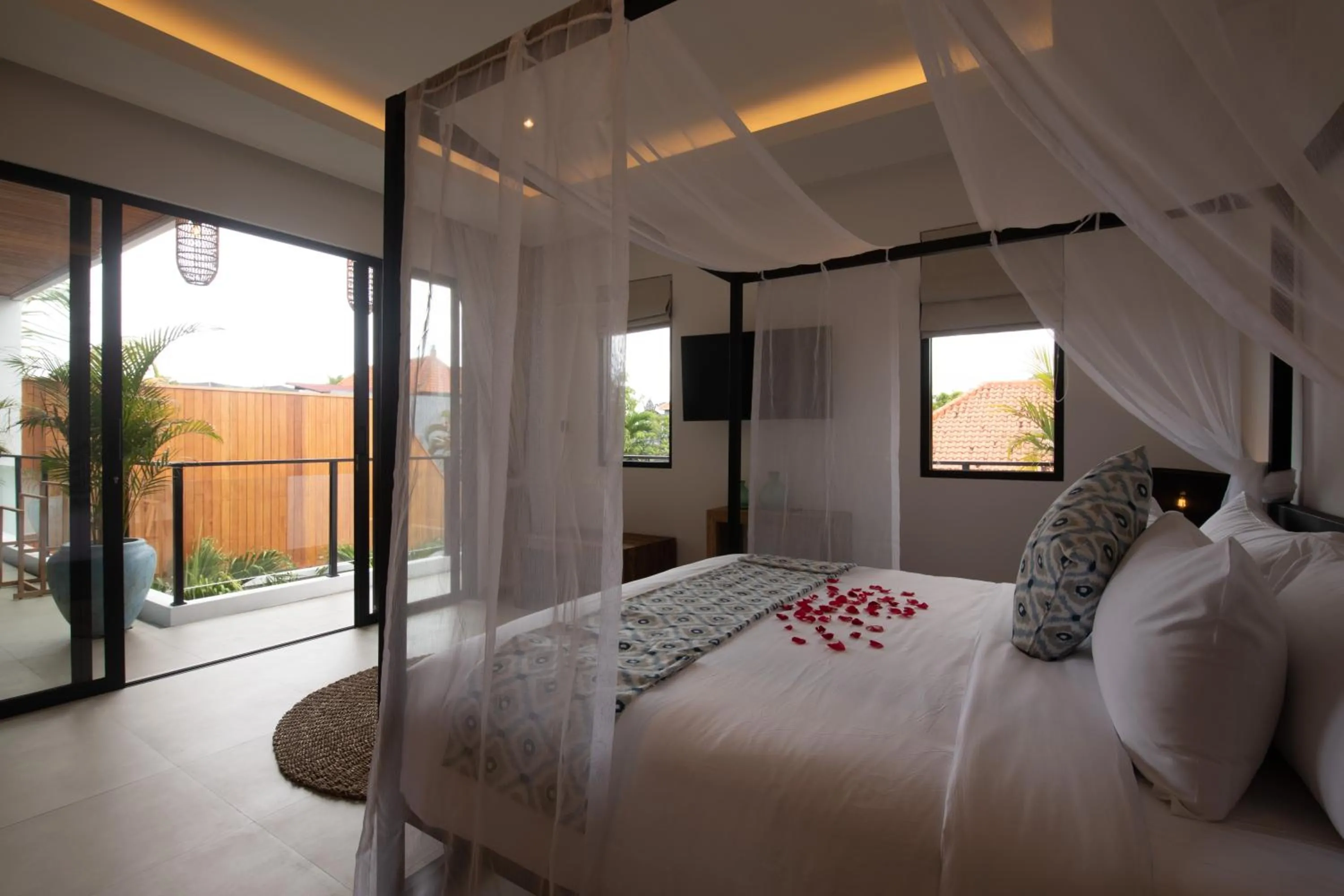 Bed in Zayana Villas Resort Seminyak