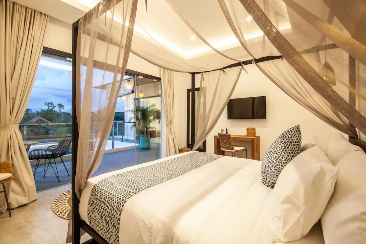 Bed in Zayana Villas Resort Seminyak