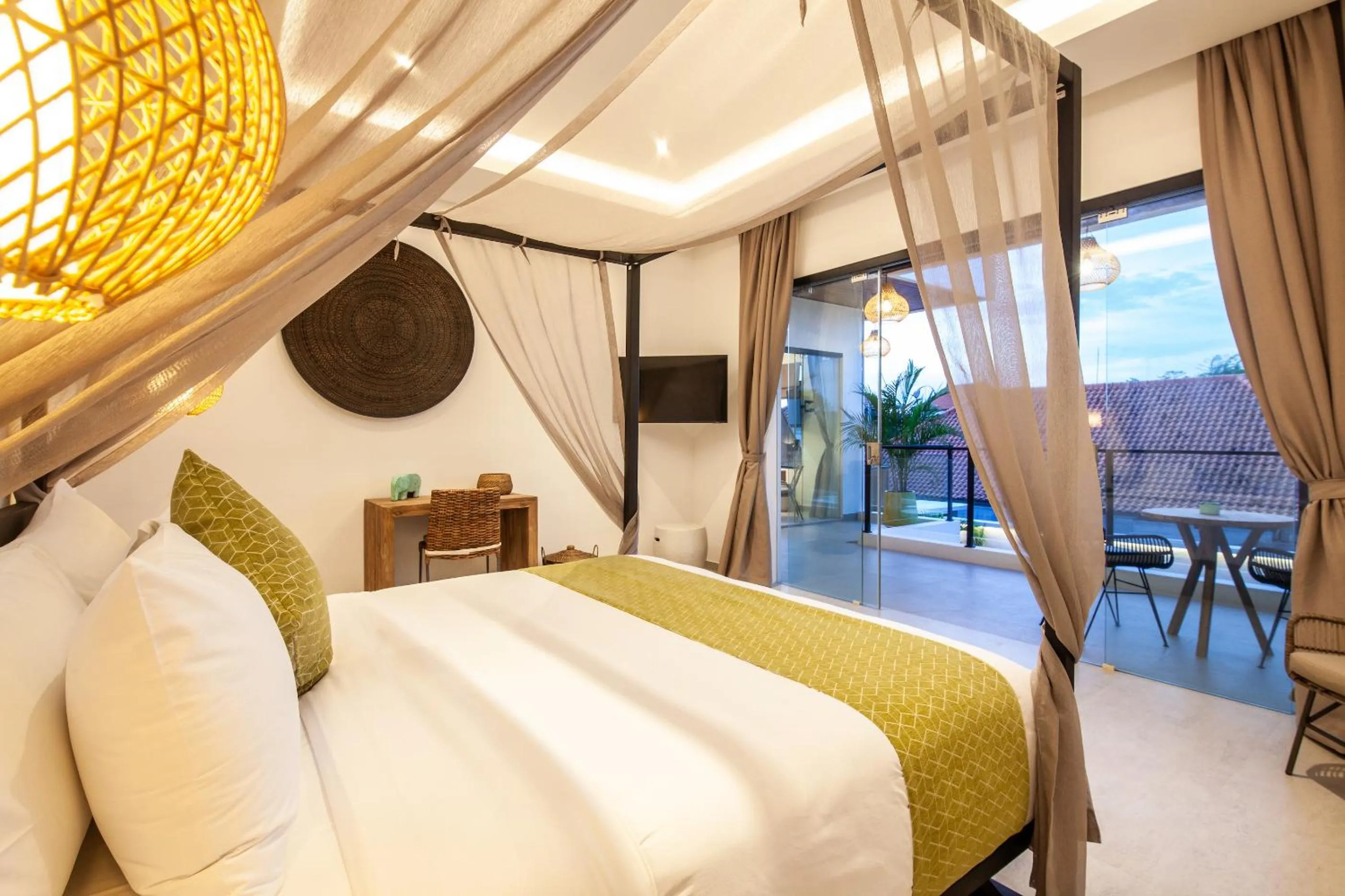 Bed in Zayana Villas Resort Seminyak