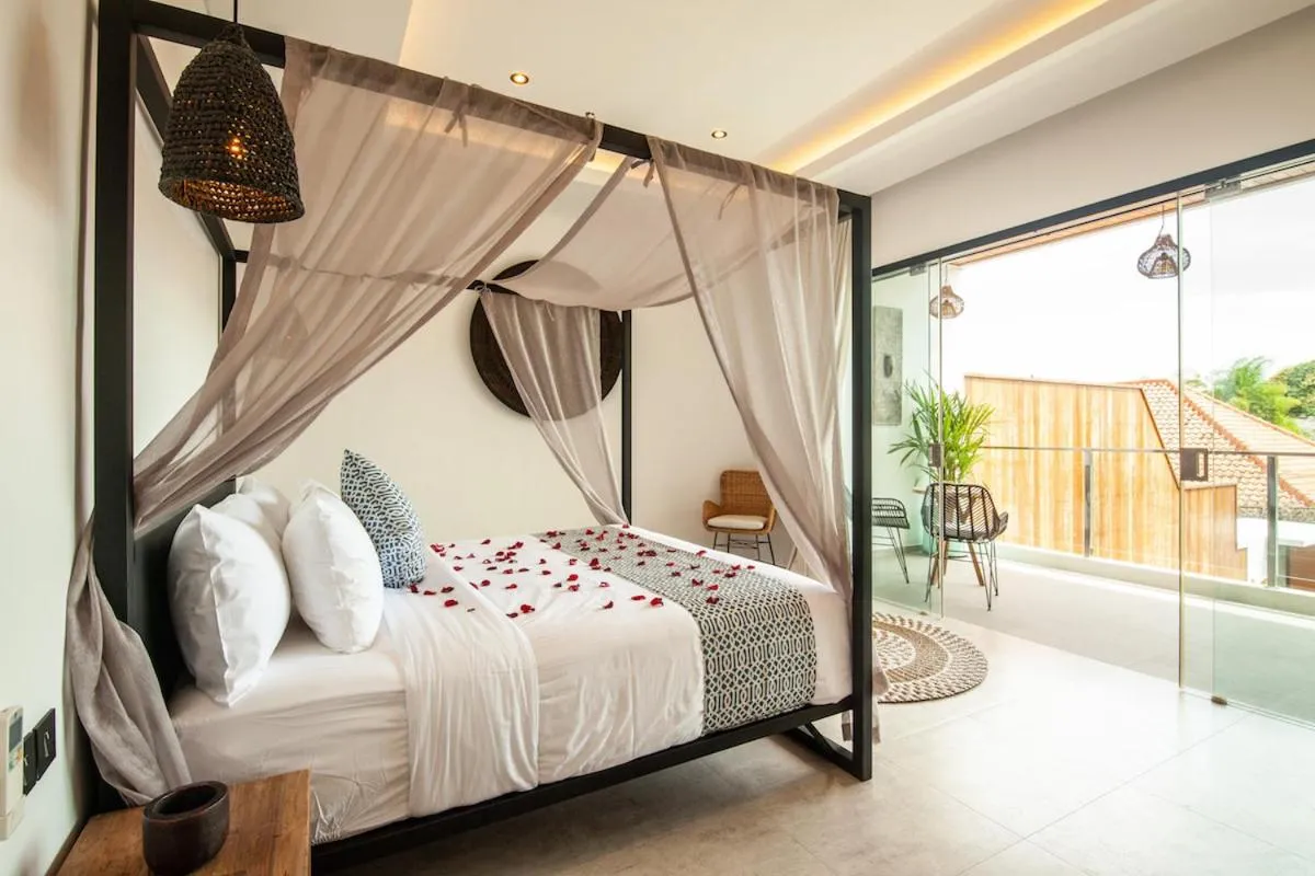 Bed in Zayana Villas Resort Seminyak