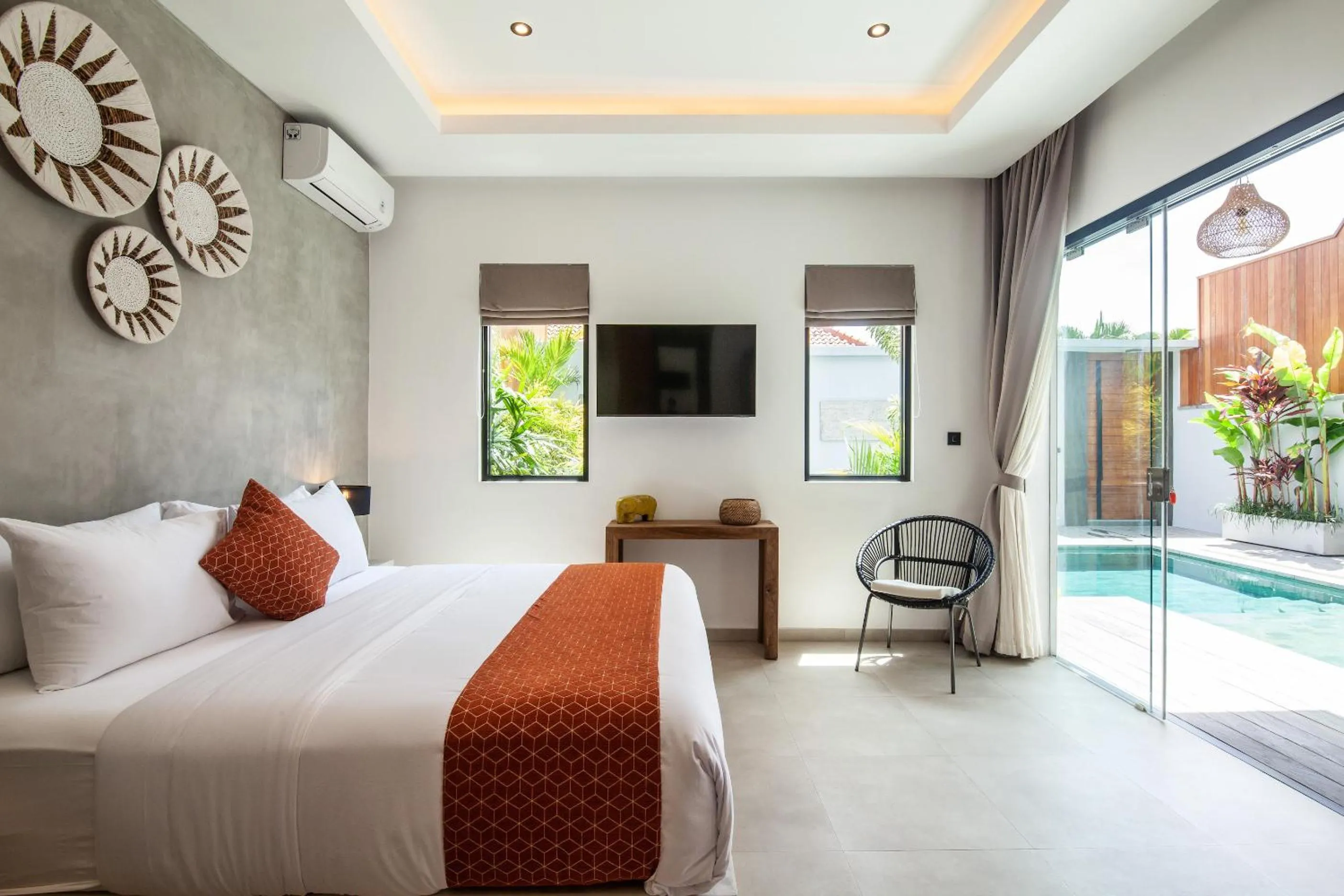 Bed in Zayana Villas Resort Seminyak