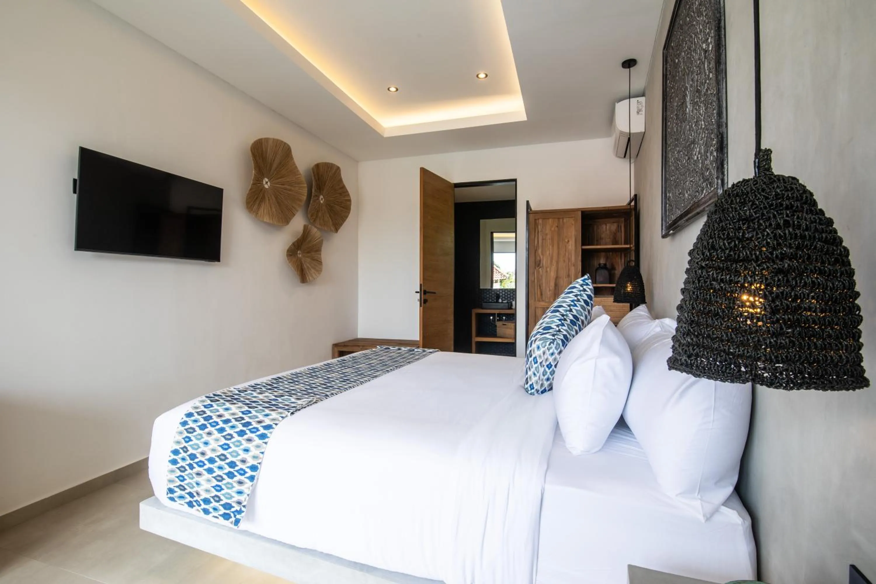 Bed in Zayana Villas Resort Seminyak