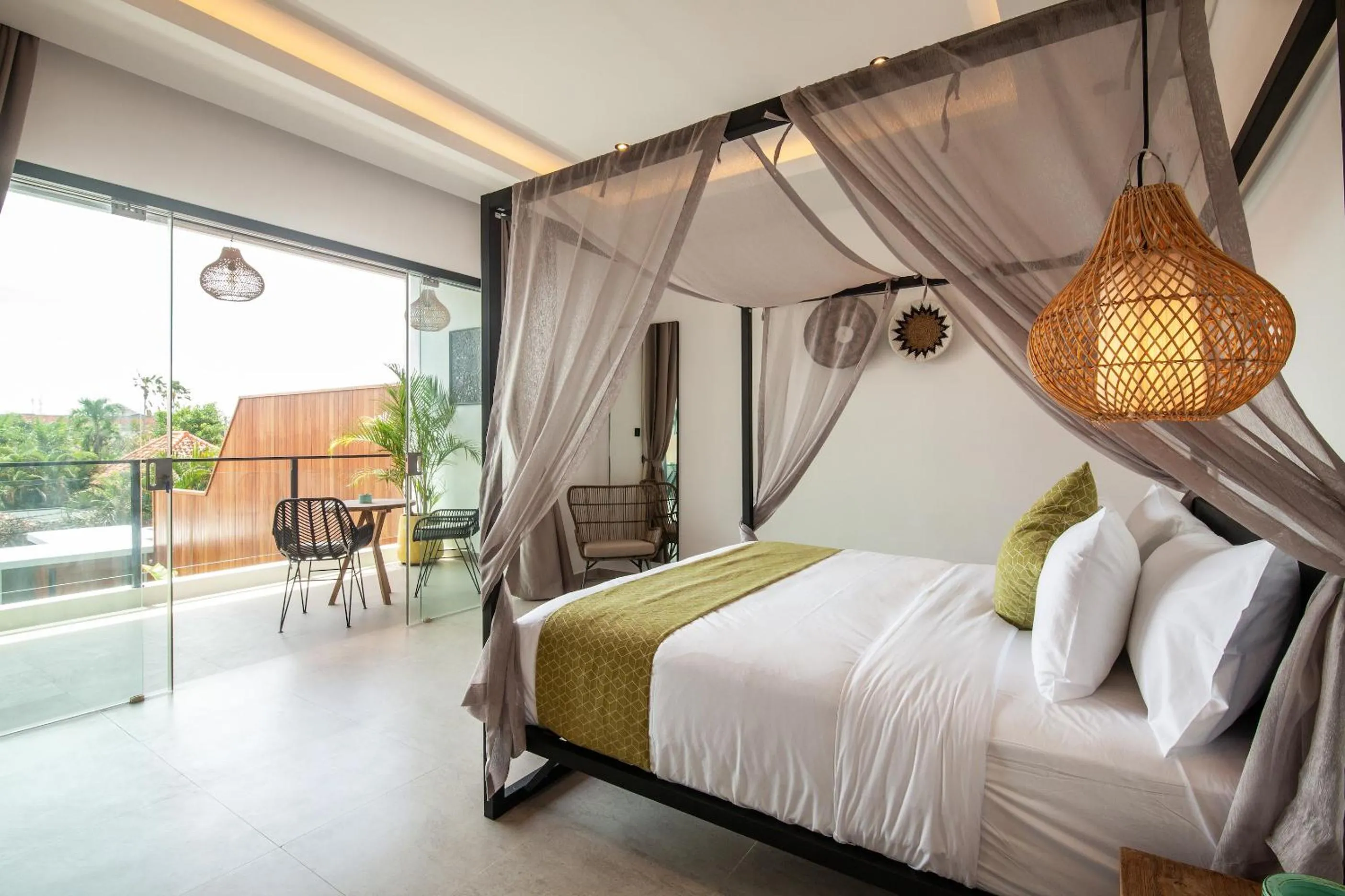 Bed in Zayana Villas Resort Seminyak
