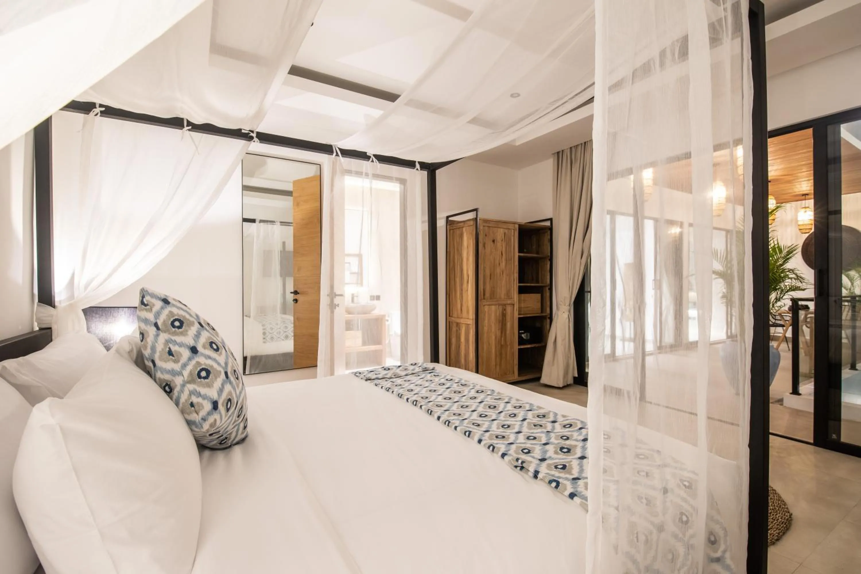 Bed in Zayana Villas Resort Seminyak