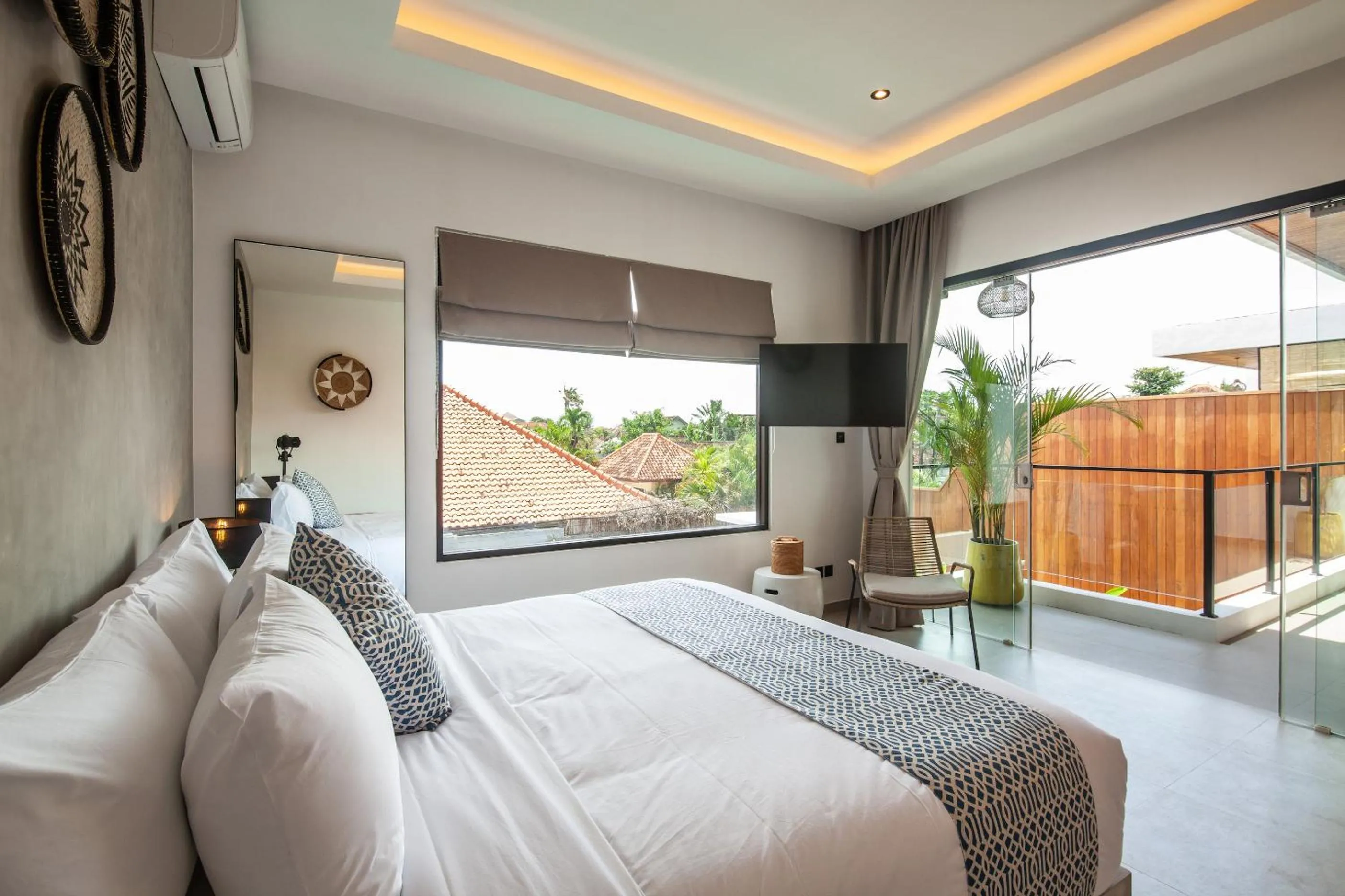 Bed in Zayana Villas Resort Seminyak