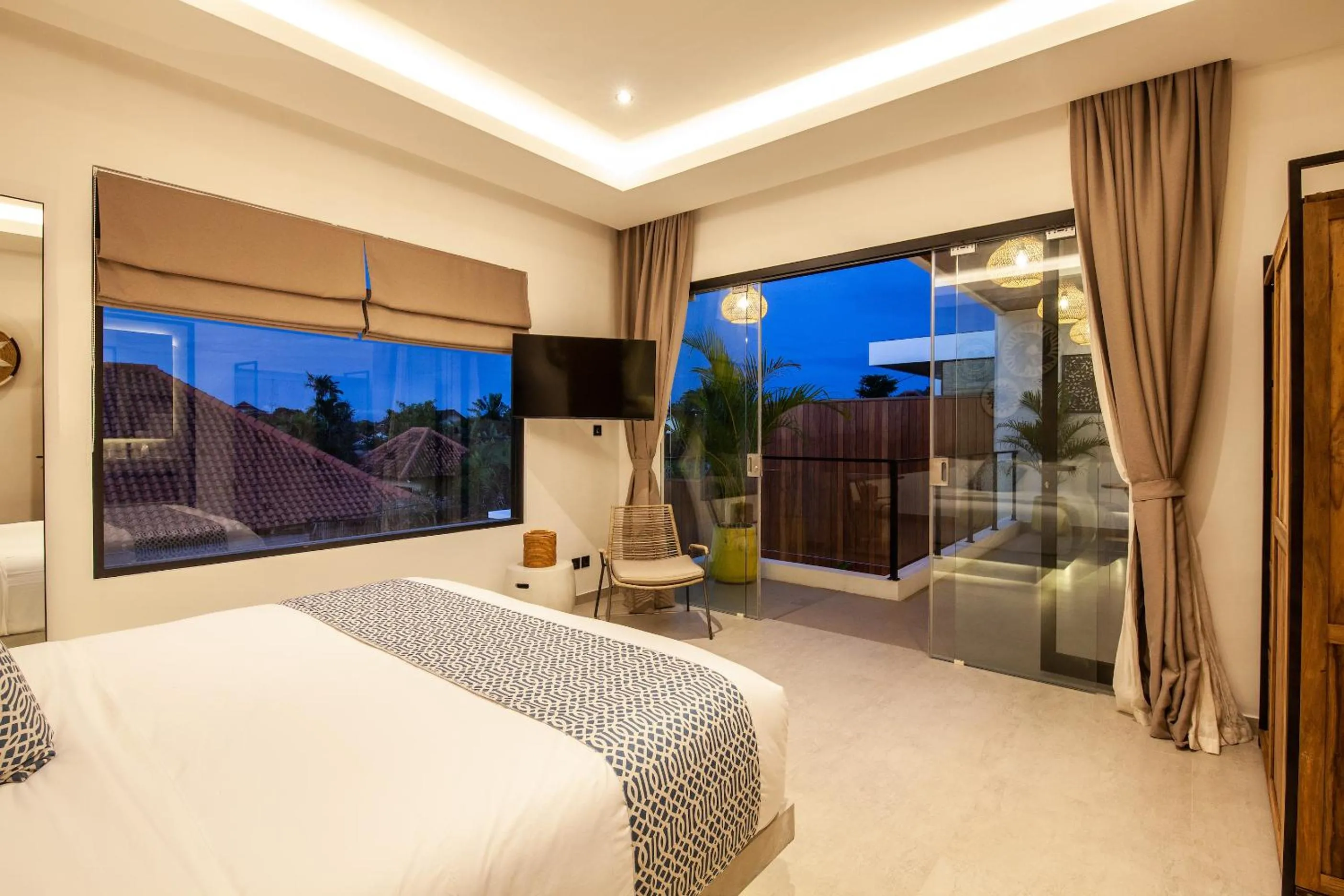Bed in Zayana Villas Resort Seminyak