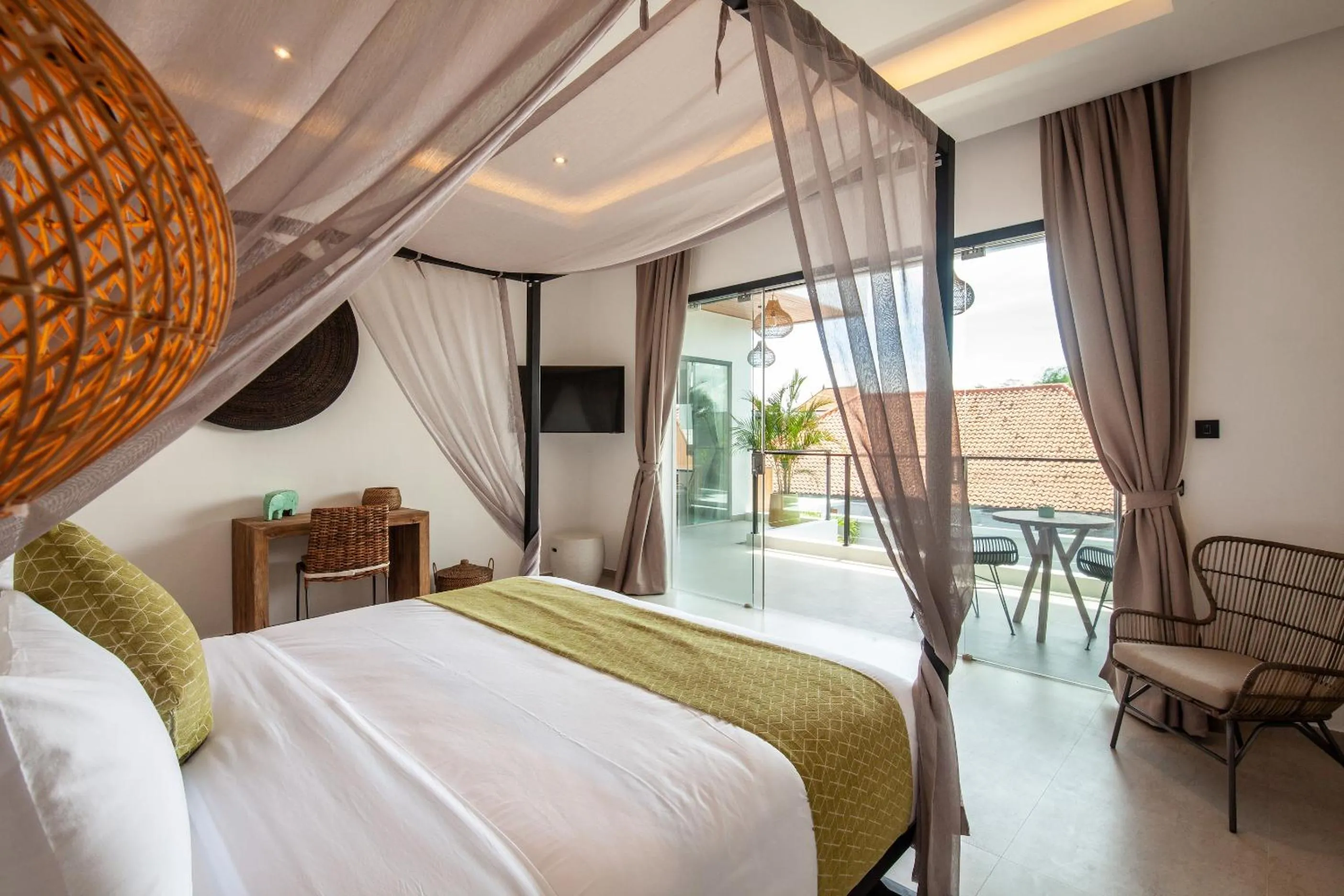 Bed in Zayana Villas Resort Seminyak