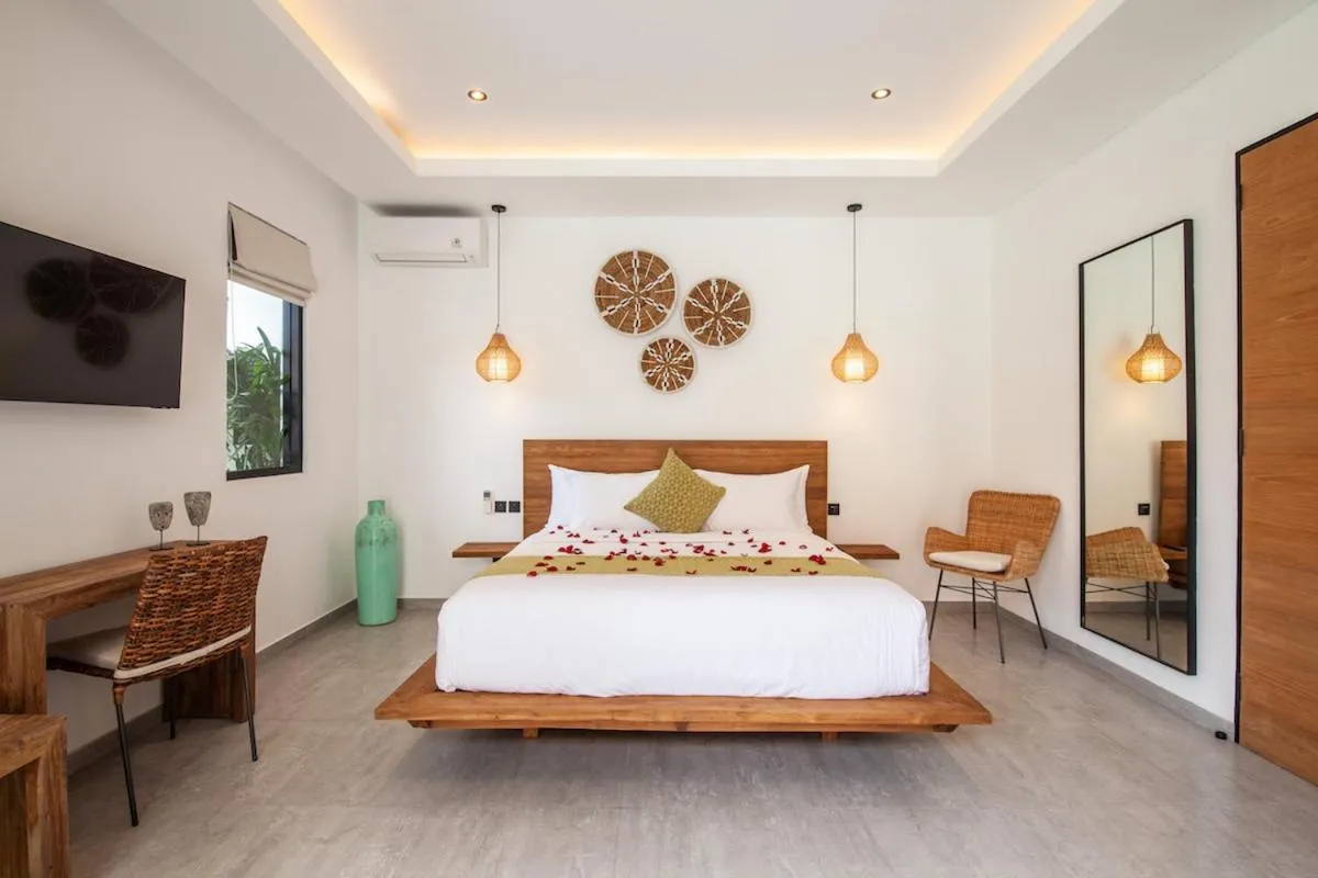 Bed in Zayana Villas Resort Seminyak