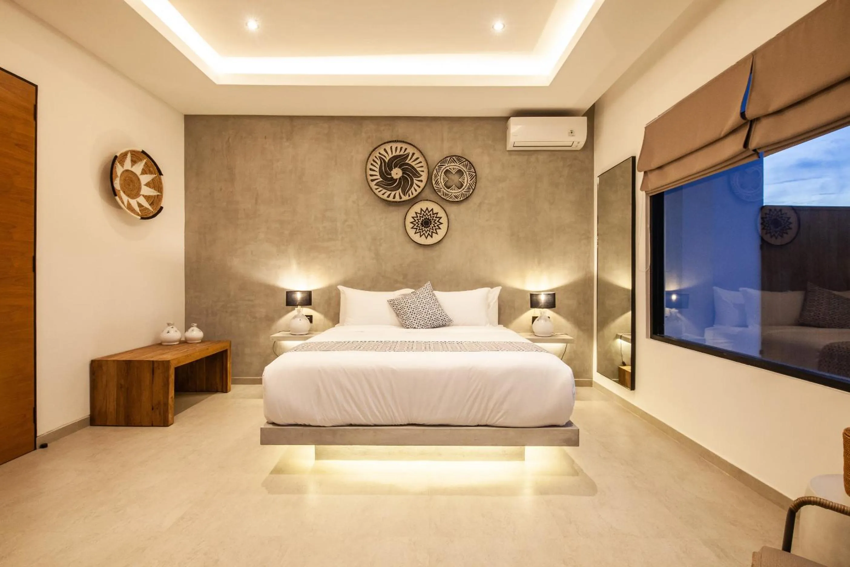 Bed in Zayana Villas Resort Seminyak