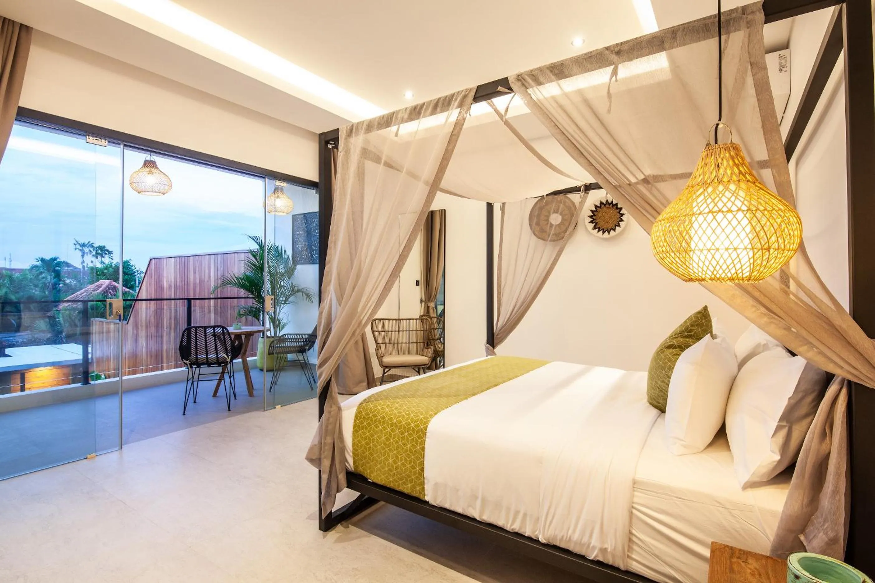 Bed in Zayana Villas Resort Seminyak