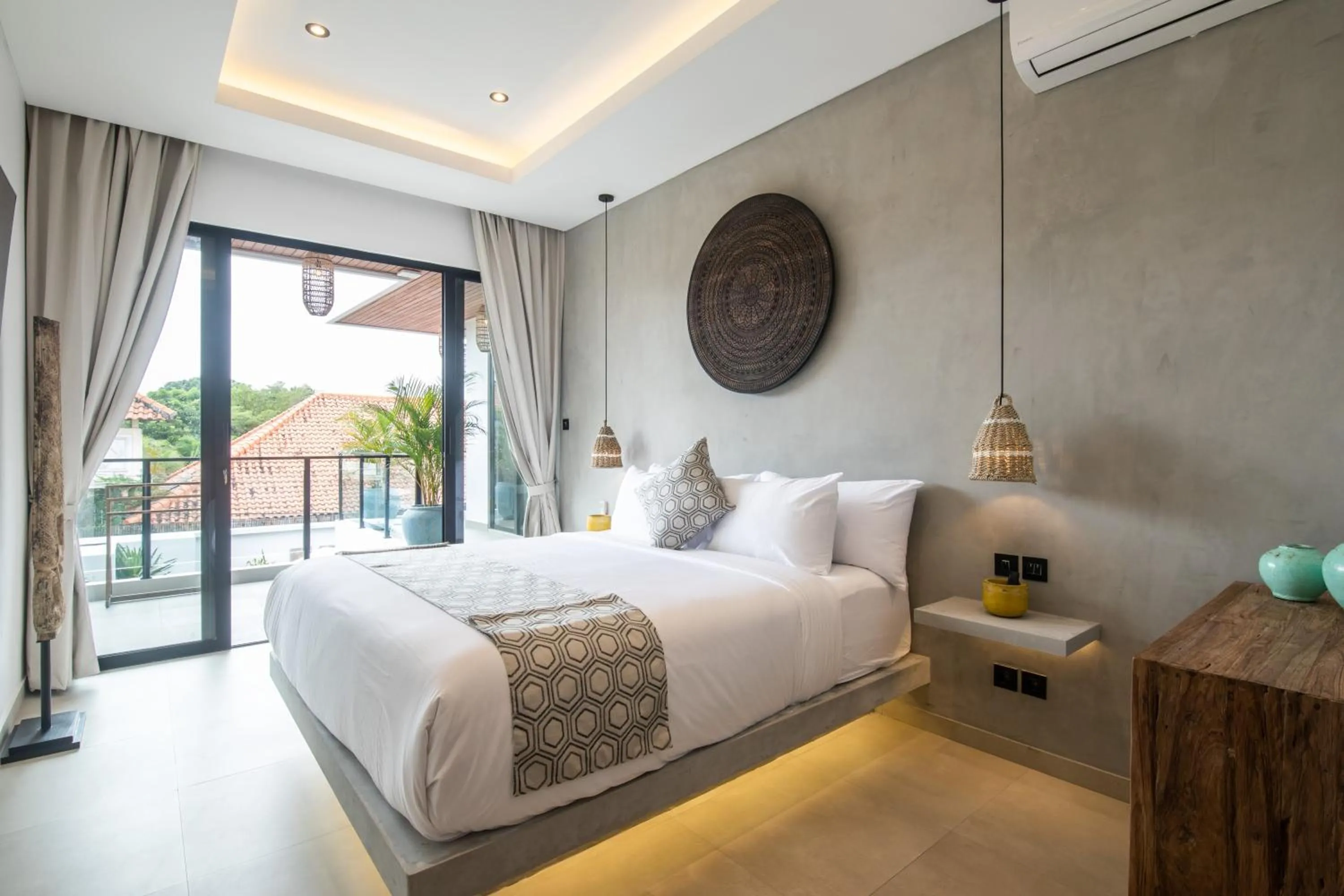 Bed in Zayana Villas Resort Seminyak