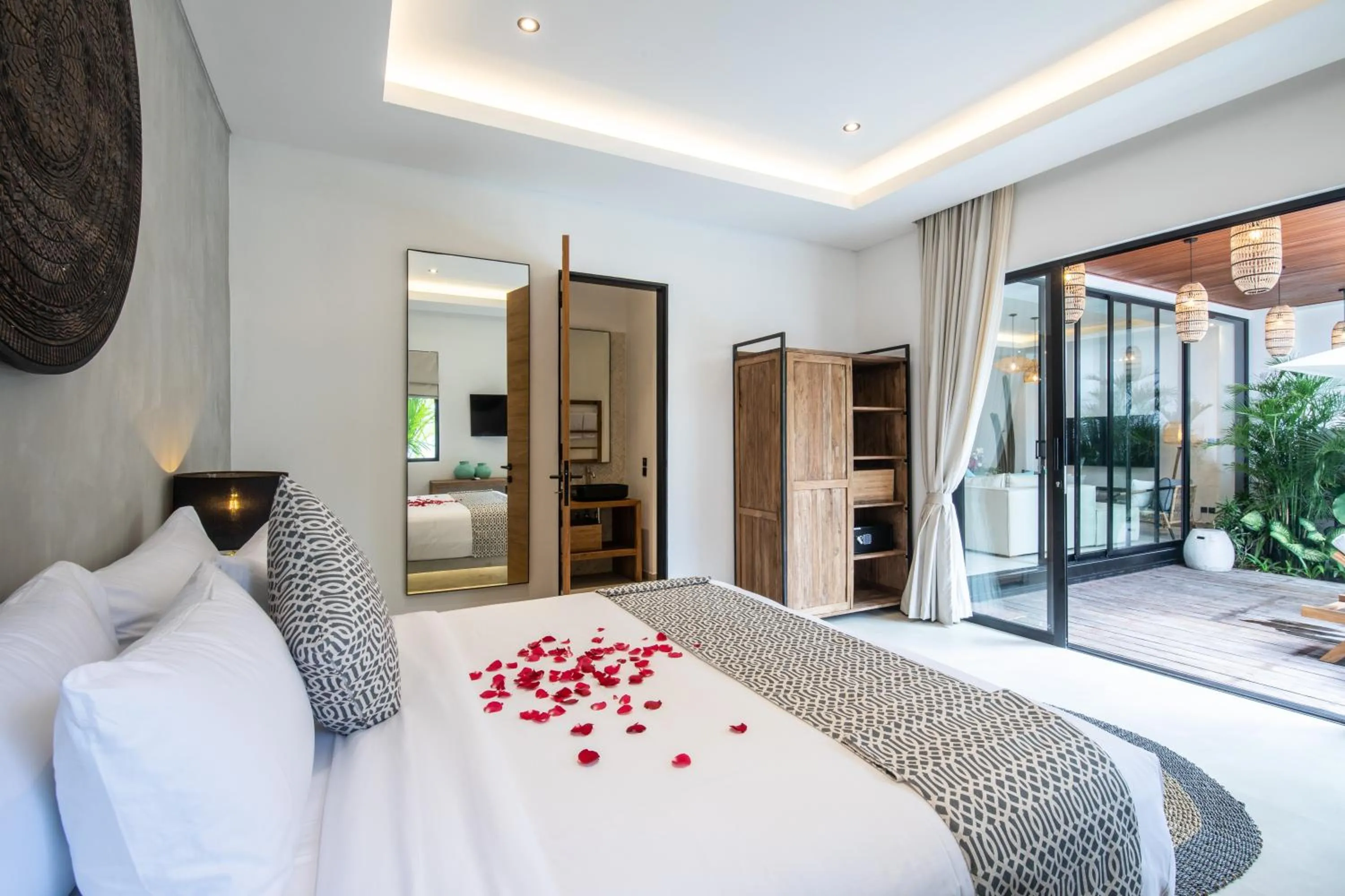 Bed in Zayana Villas Resort Seminyak