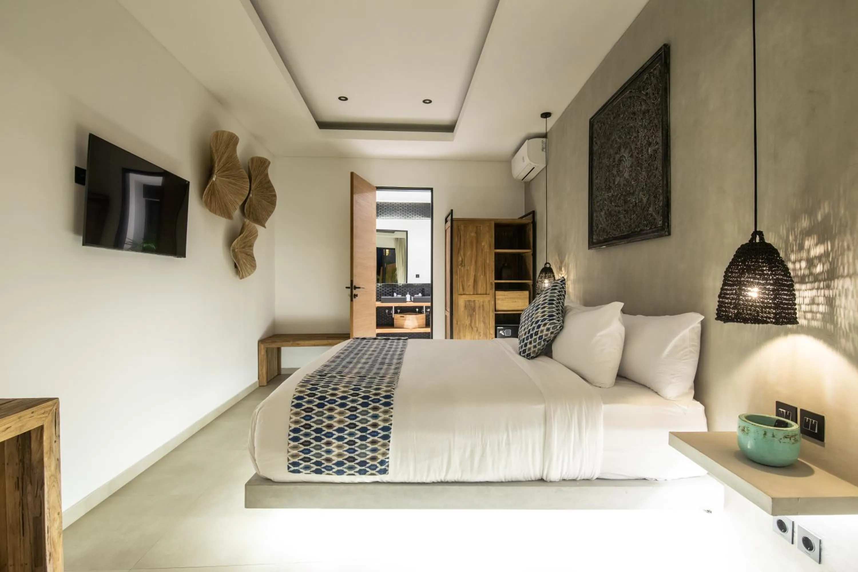 Bed in Zayana Villas Resort Seminyak