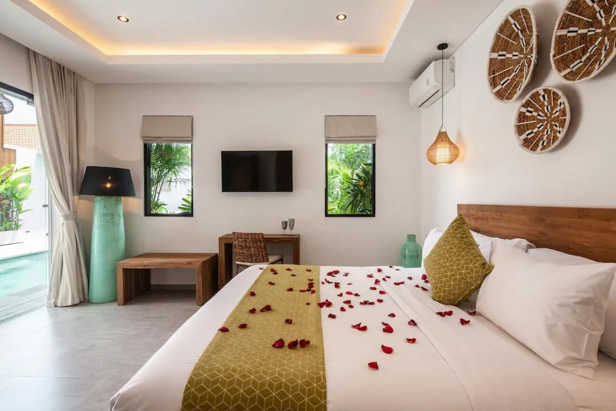 Bed in Zayana Villas Resort Seminyak