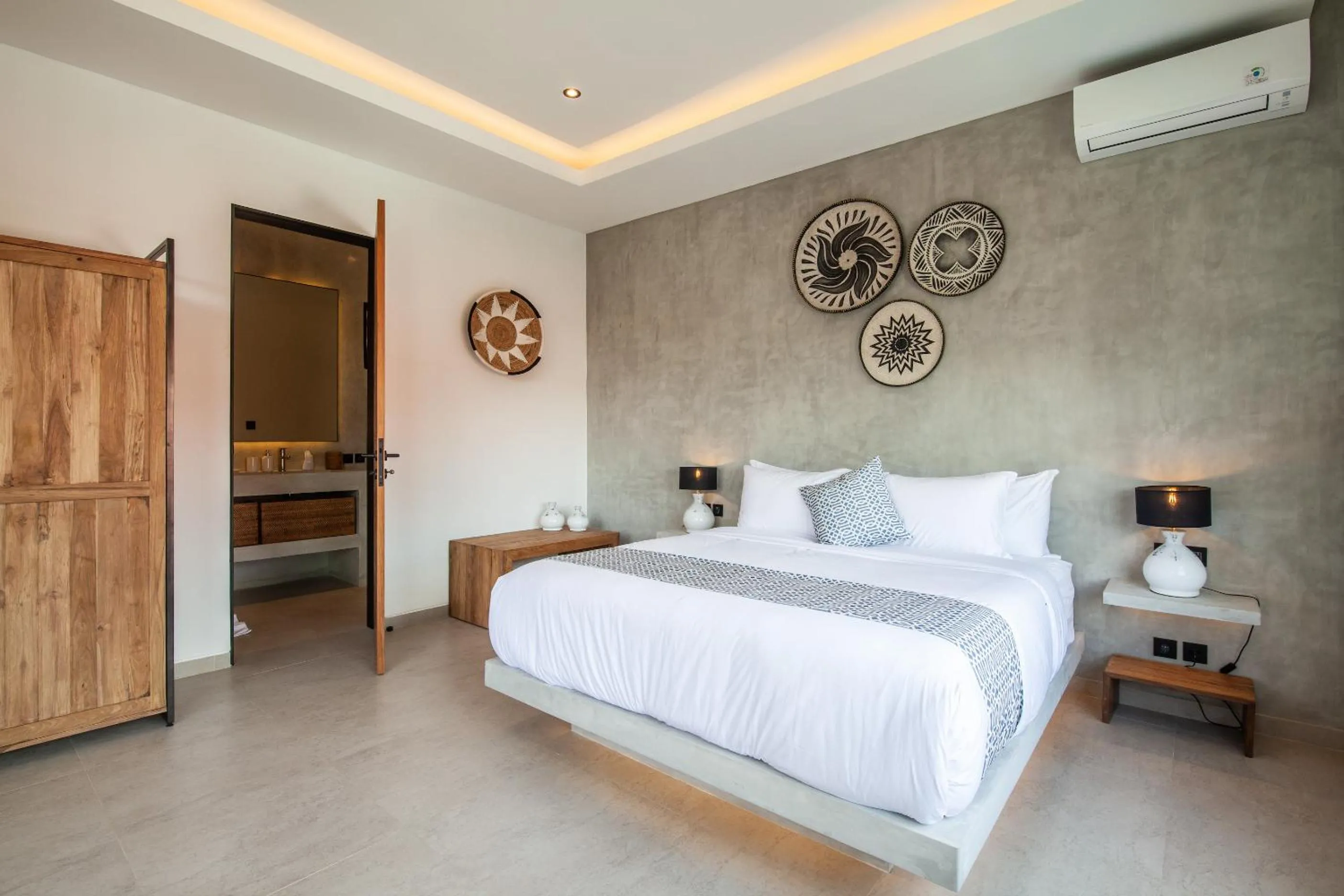 Bed in Zayana Villas Resort Seminyak