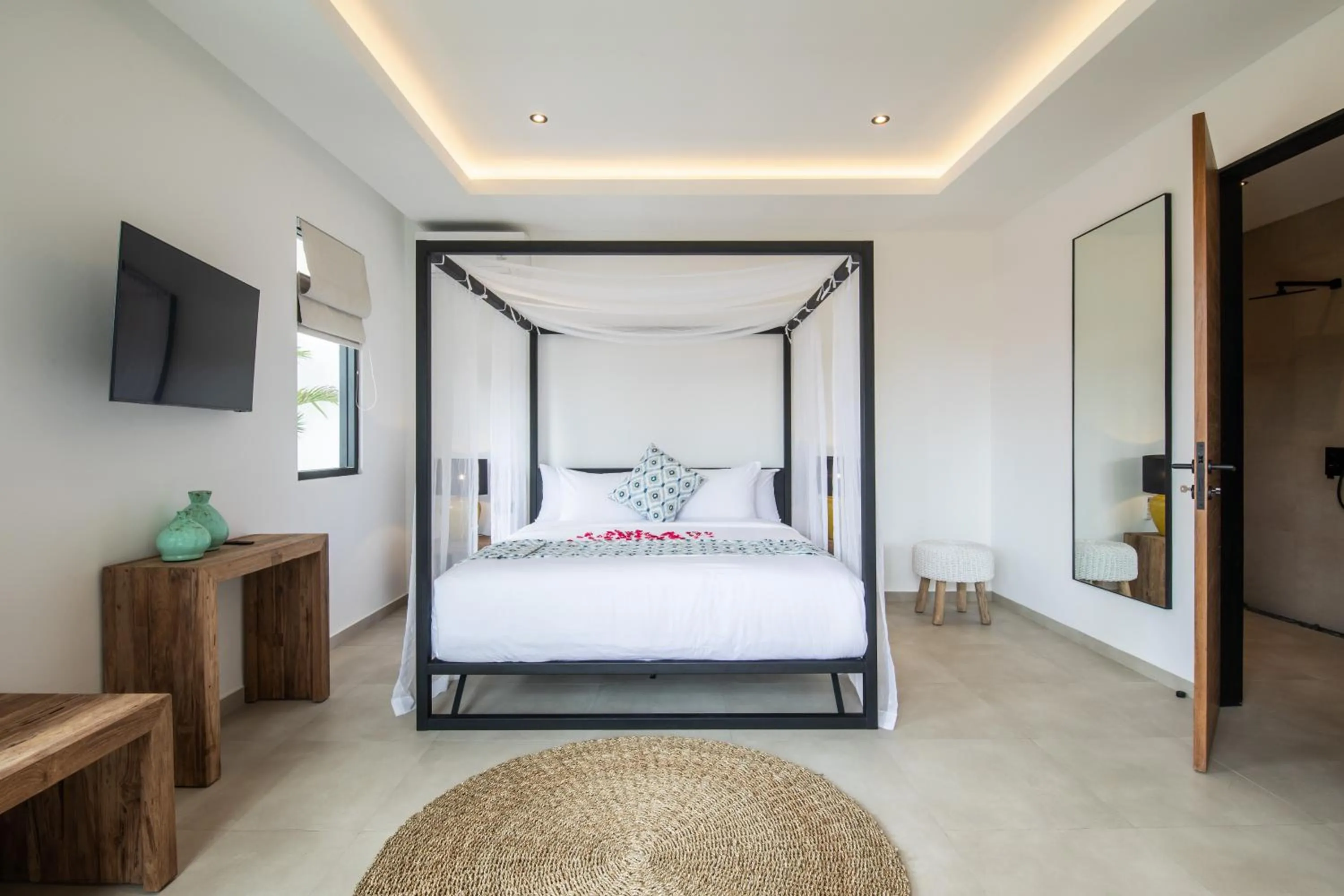 Bed in Zayana Villas Resort Seminyak