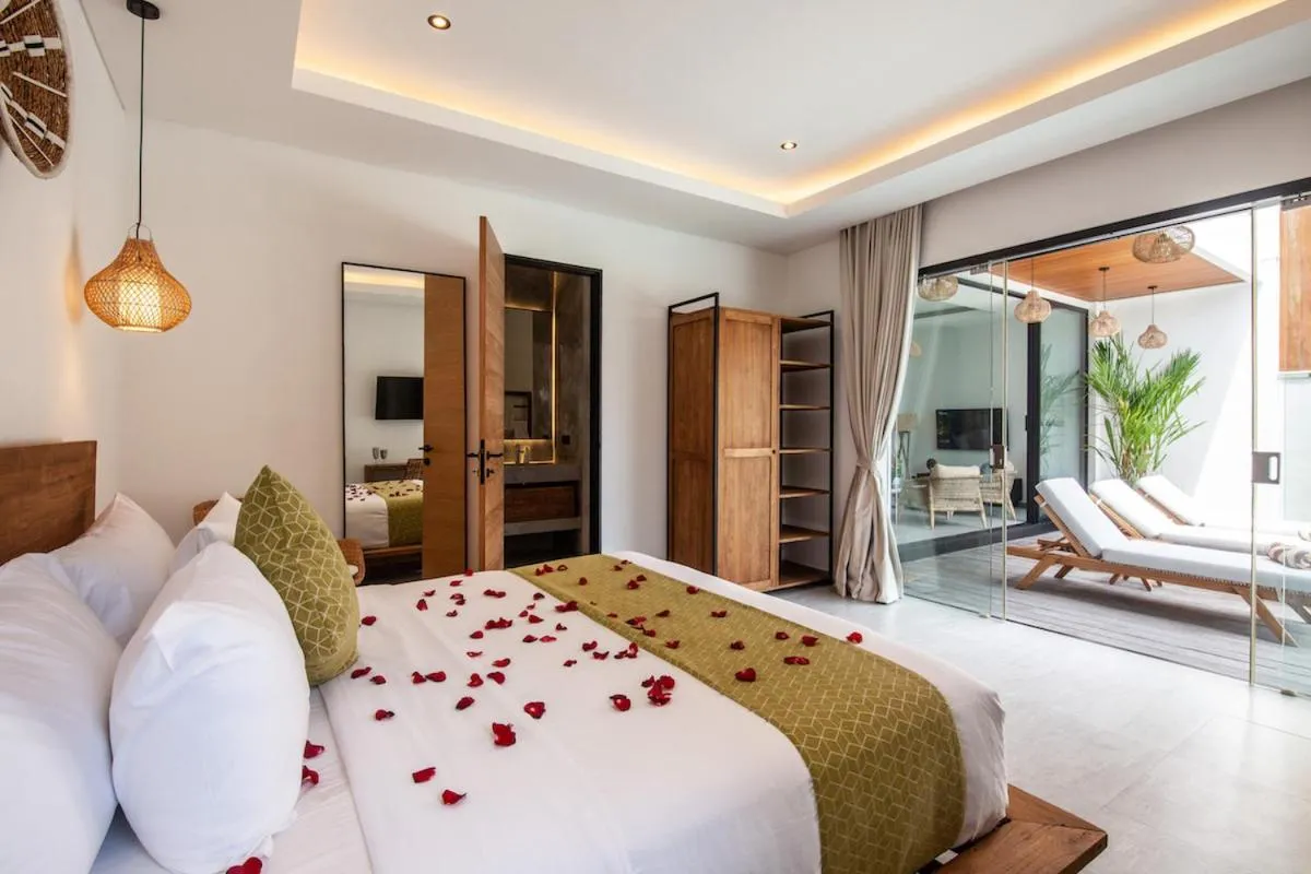 Bed in Zayana Villas Resort Seminyak