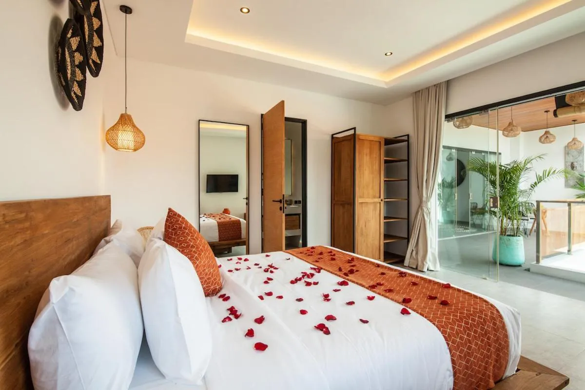 Bed in Zayana Villas Resort Seminyak