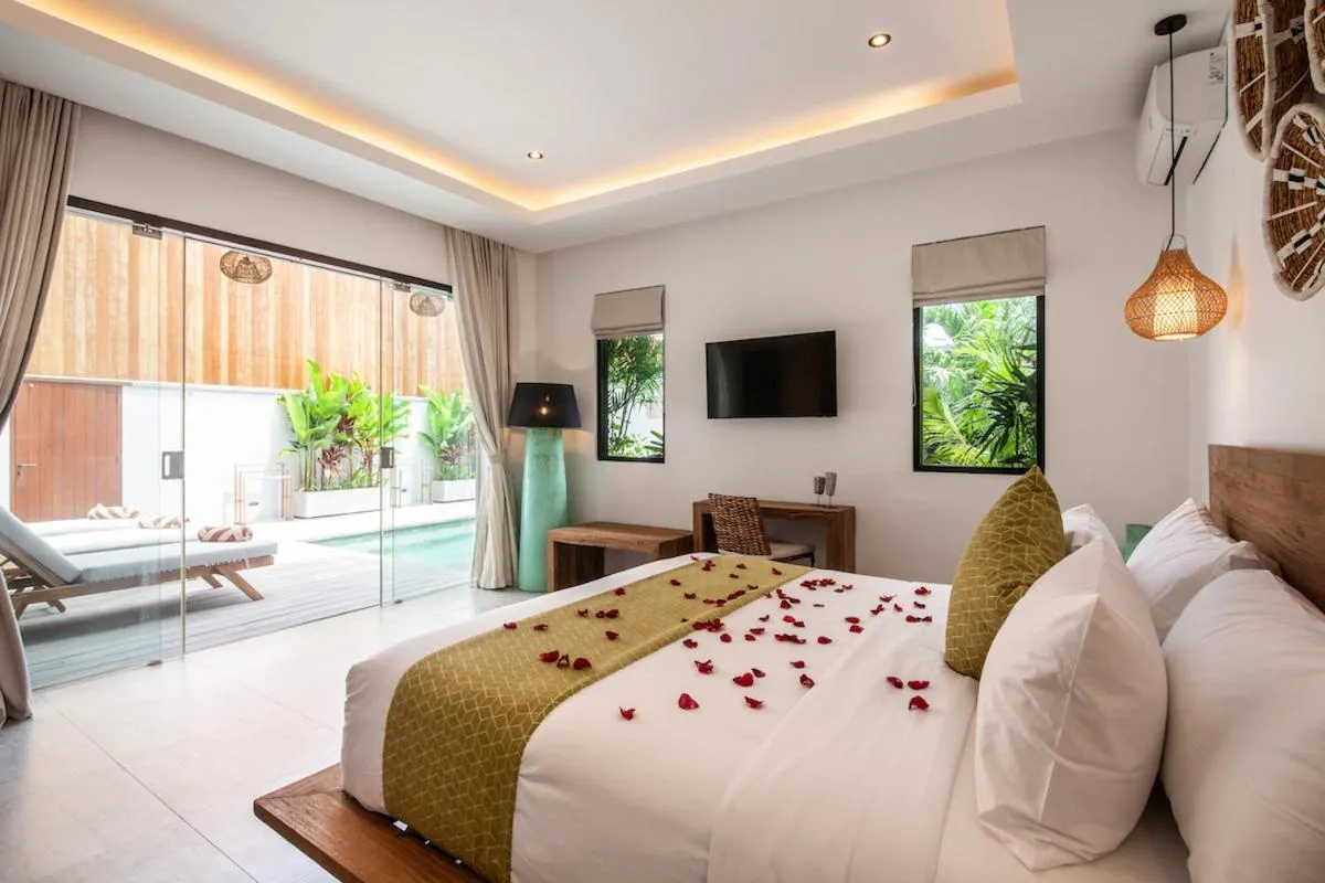 Bed in Zayana Villas Resort Seminyak