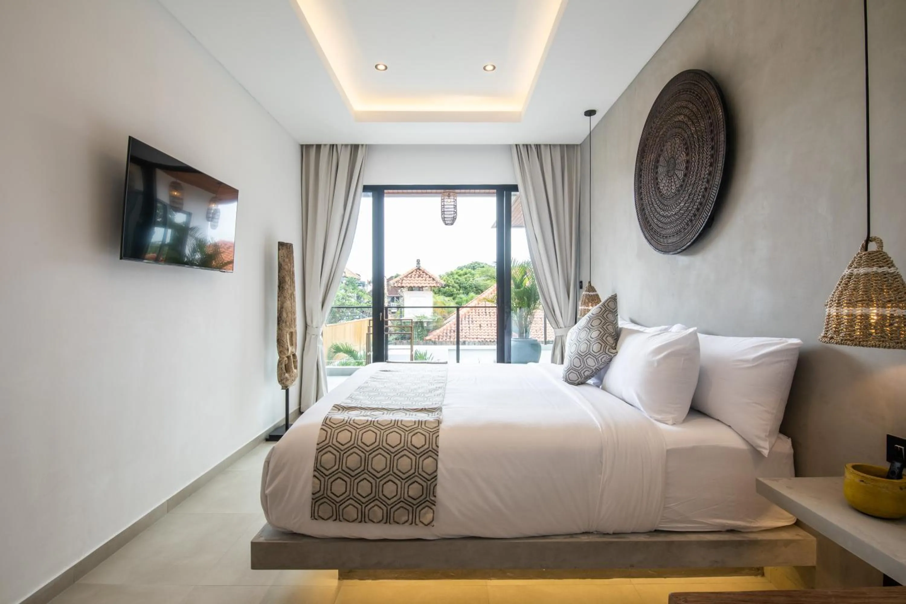Bed in Zayana Villas Resort Seminyak