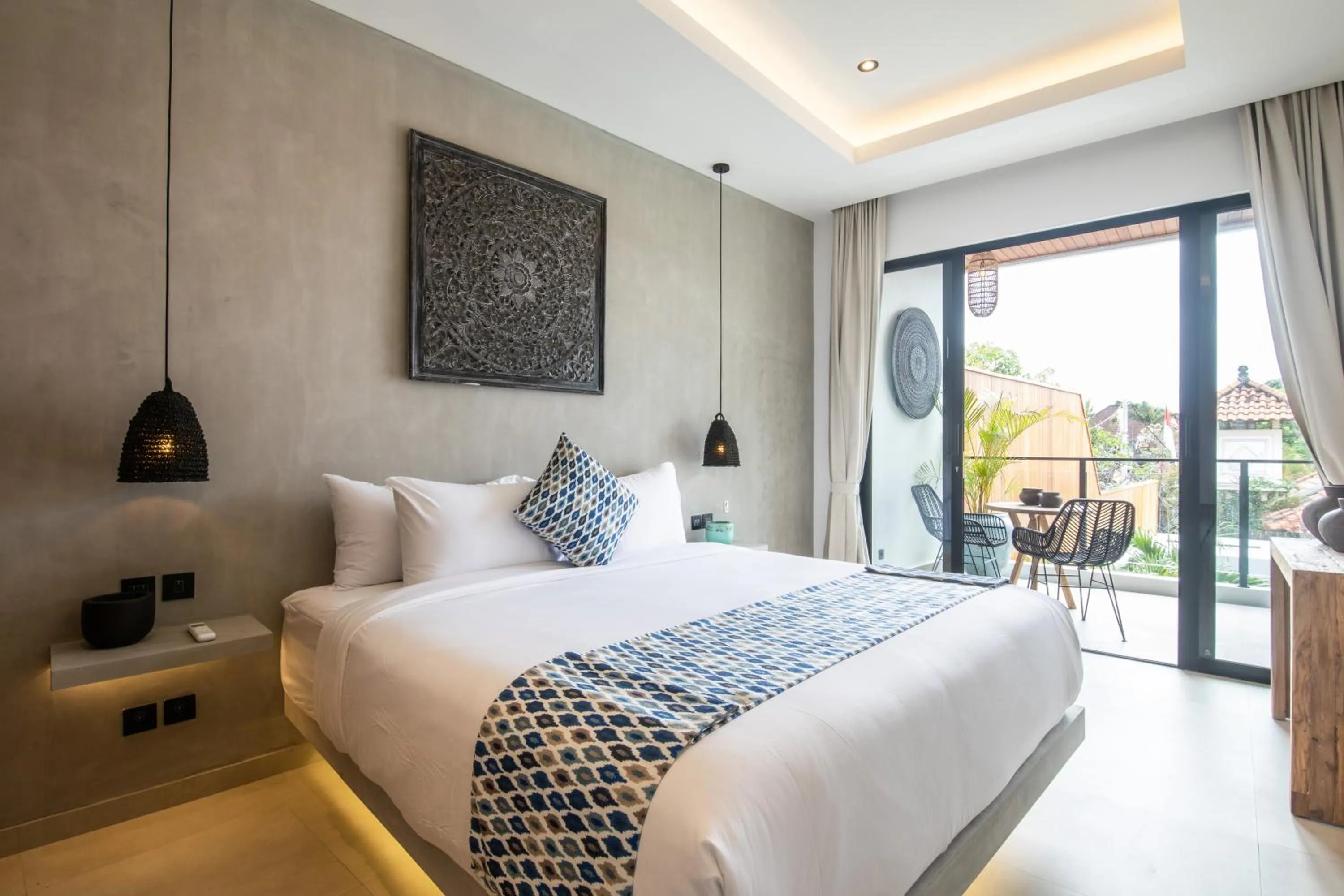 Bed in Zayana Villas Resort Seminyak
