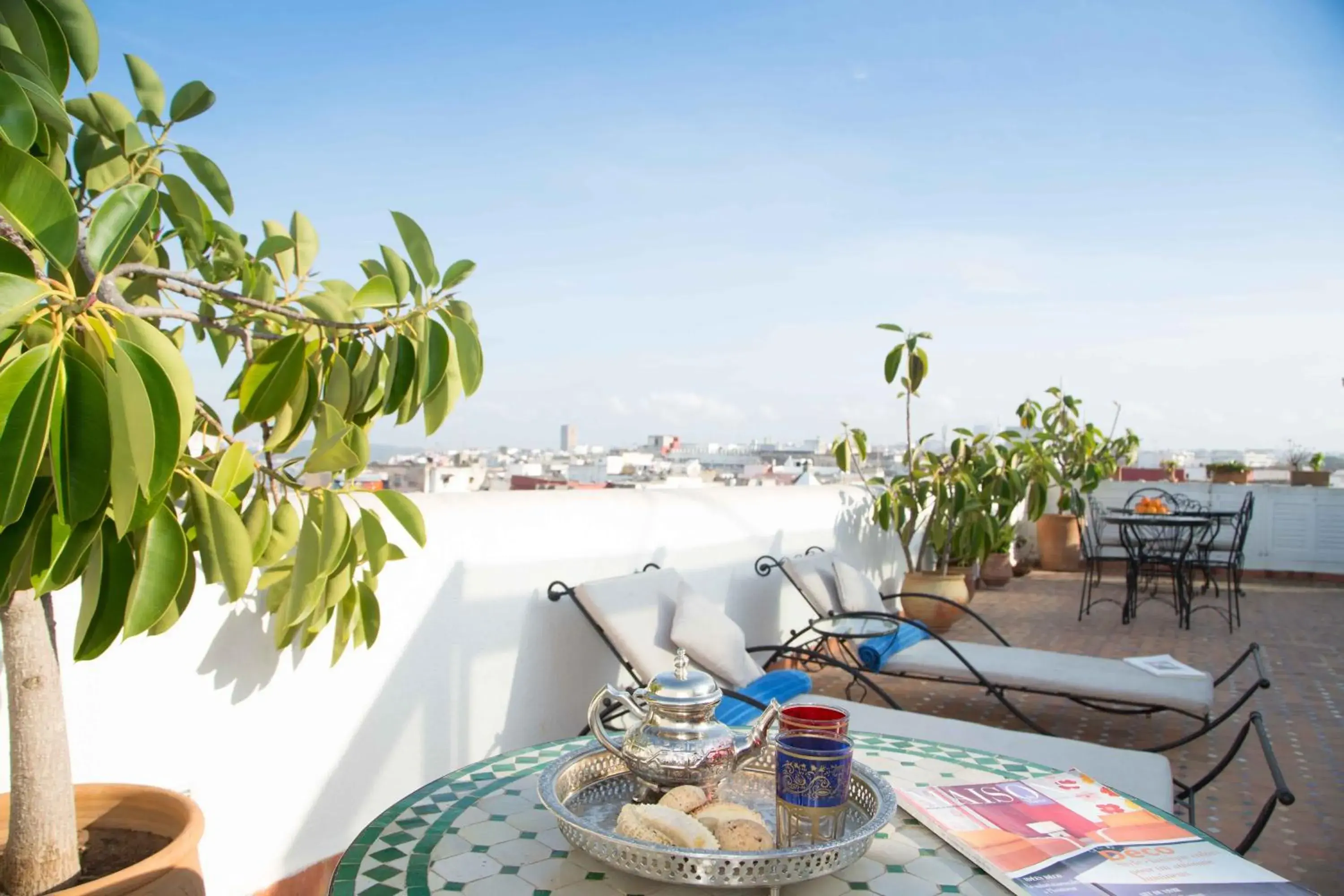 Facade/entrance in Dar El Kébira Facade/entrance in Dar El Kébira