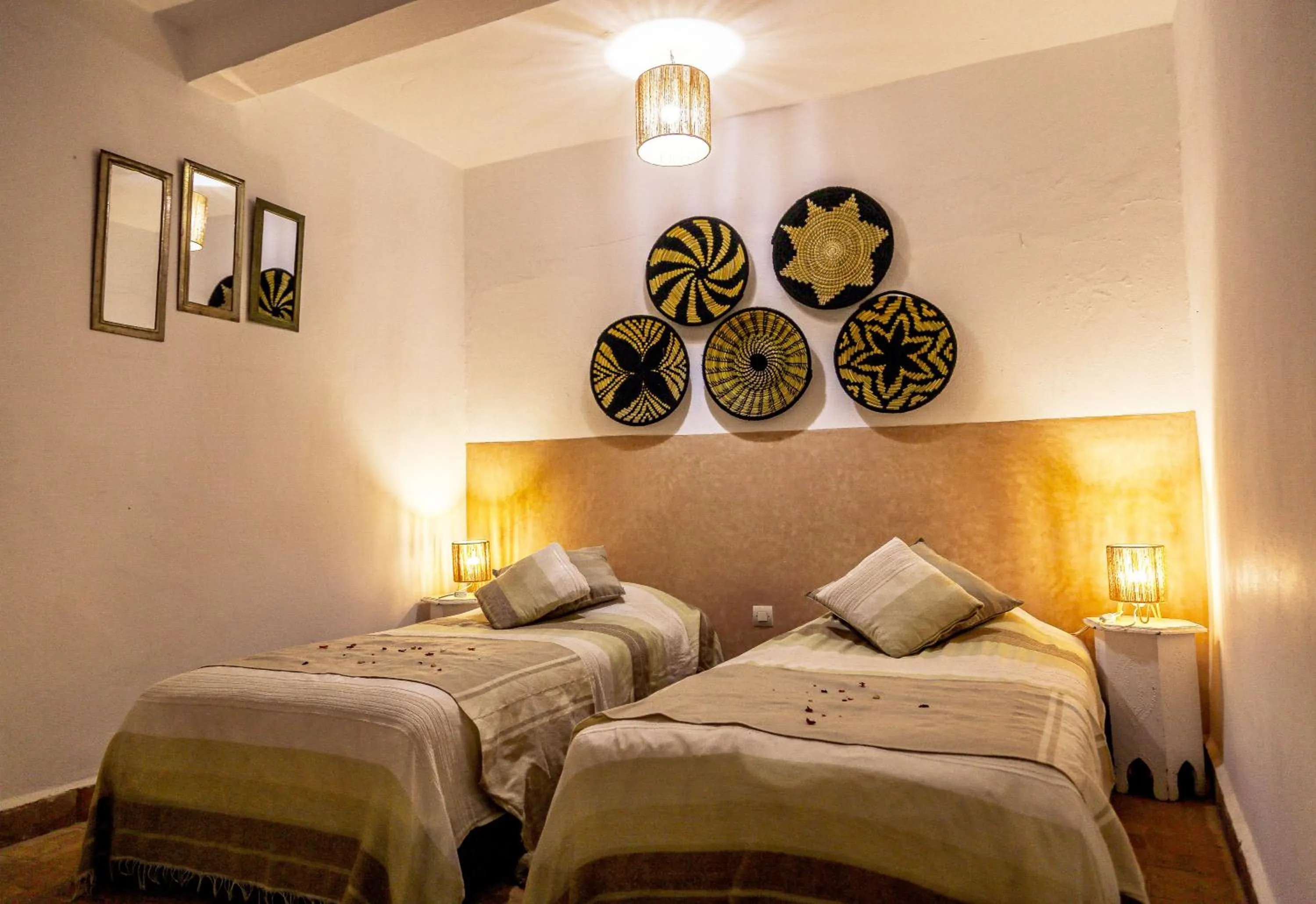 Bed in Dar Nafoura-Mogador