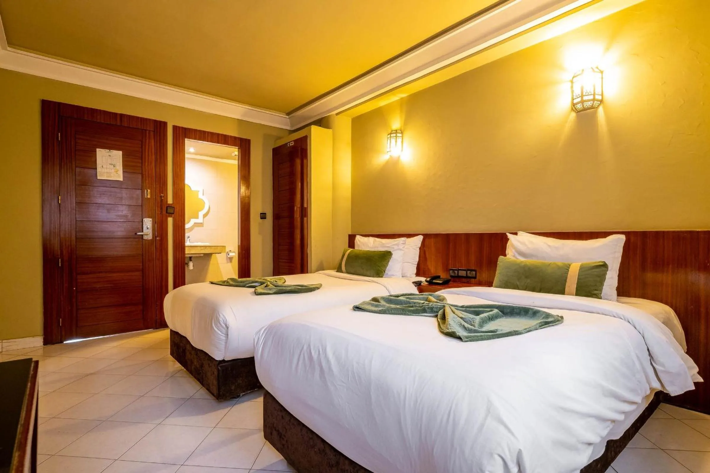 Bed in Hotel Casablanca City Center