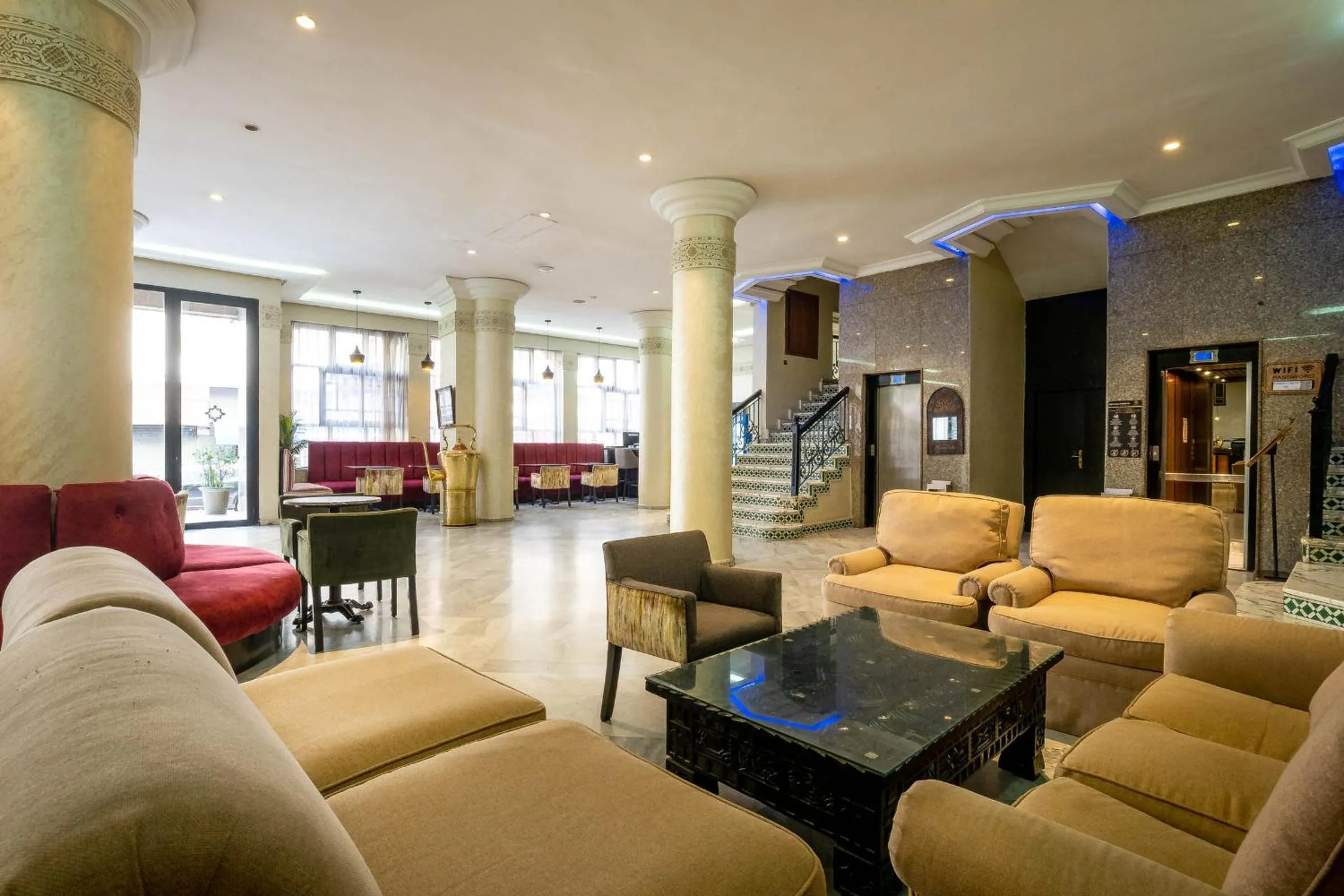 Living room in Hotel Casablanca City Center