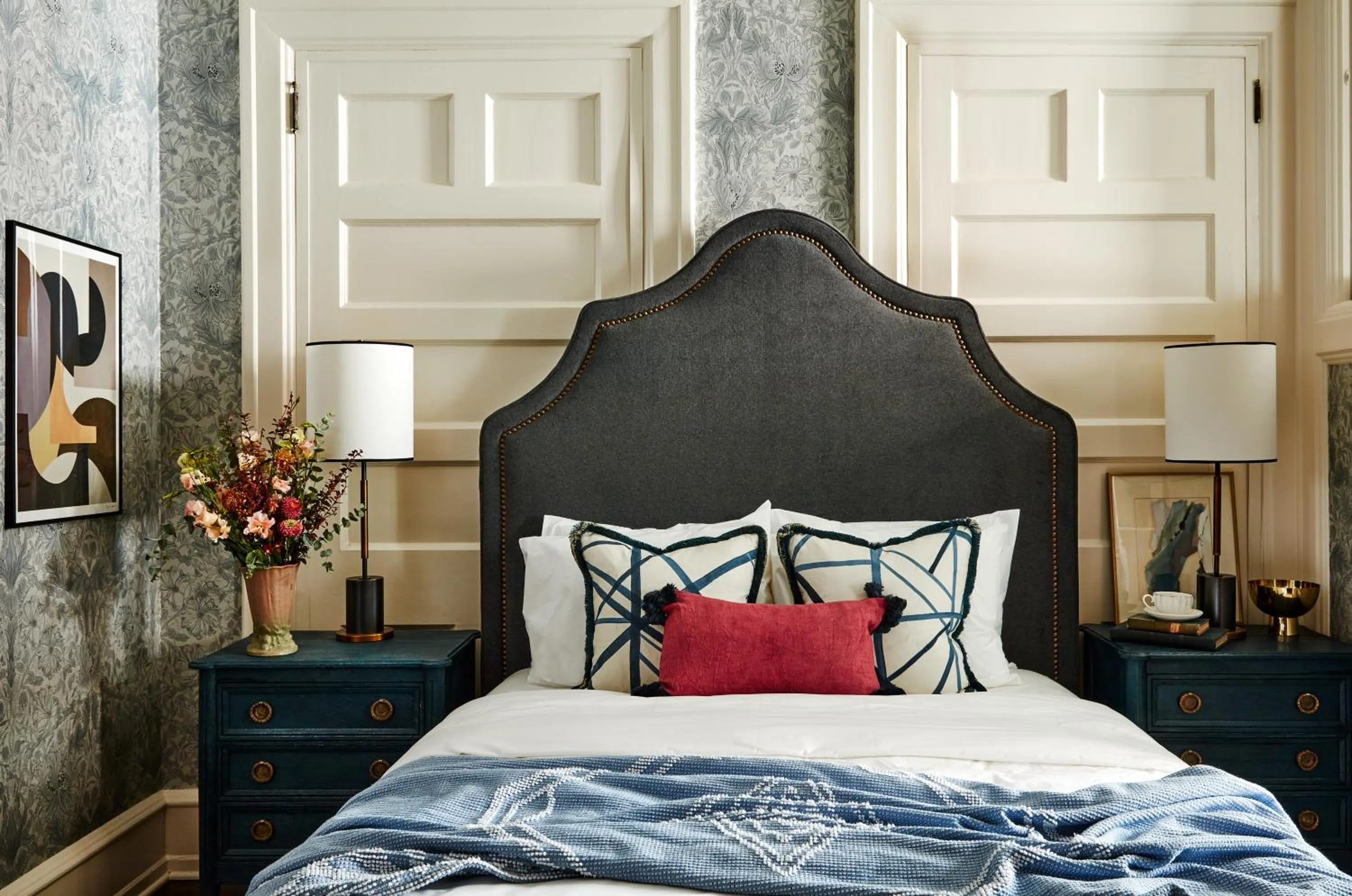 Bed in Guild House Hotel