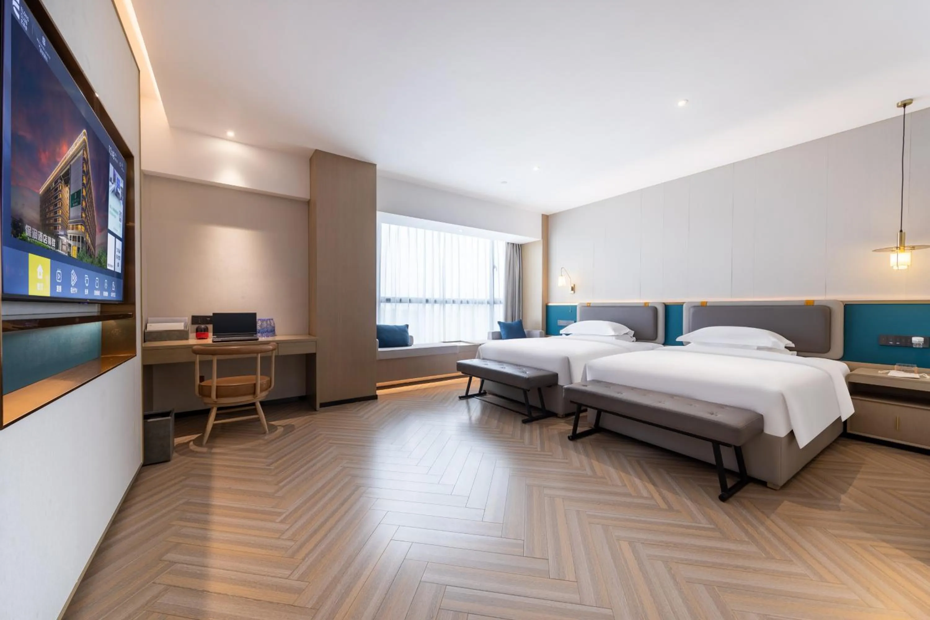 Bed in Guangzhou Baiyun Airport MeHood Liz Hotel Free Shuttle Bus to Airport