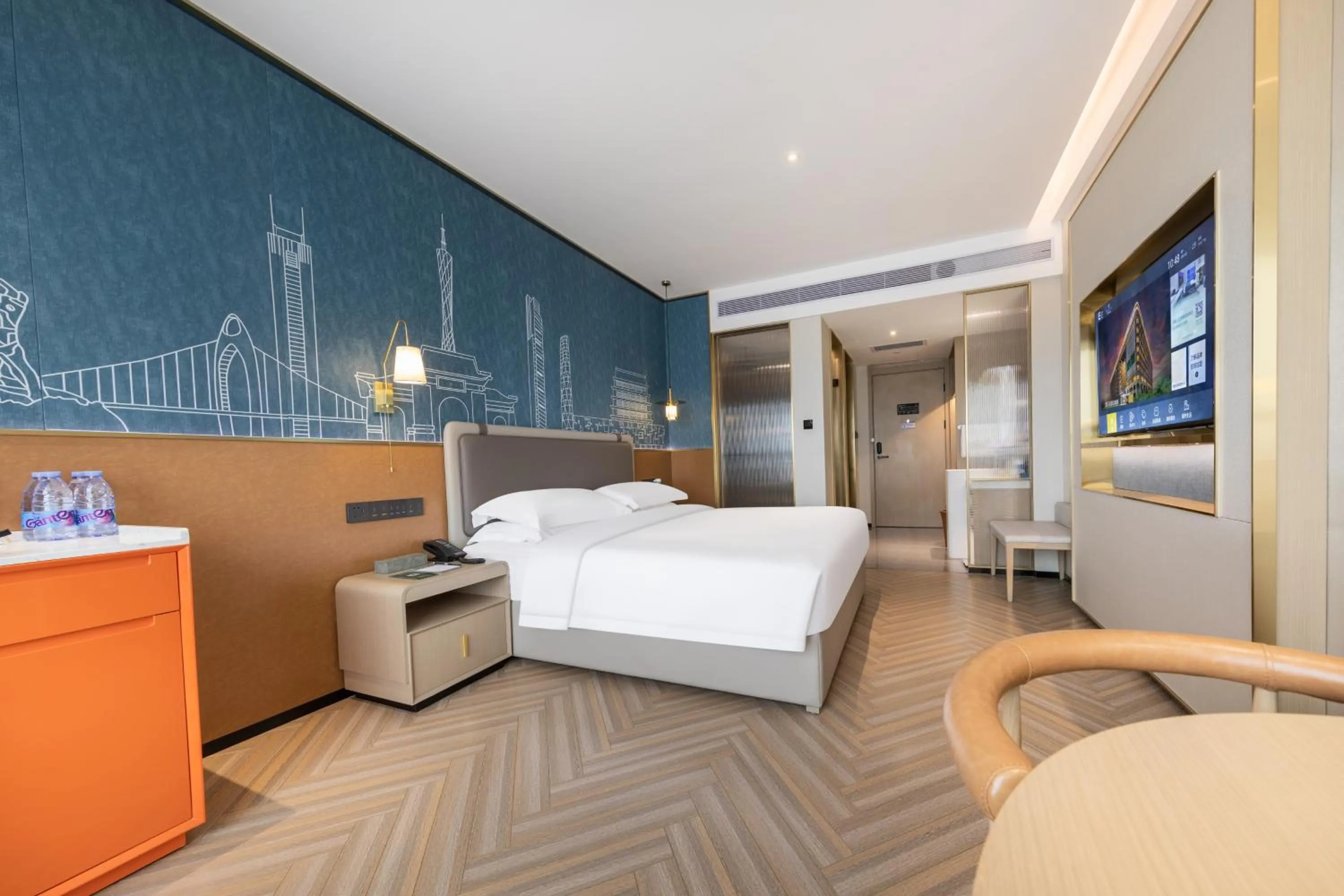 Bed in Guangzhou Baiyun Airport MeHood Liz Hotel Free Shuttle Bus to Airport