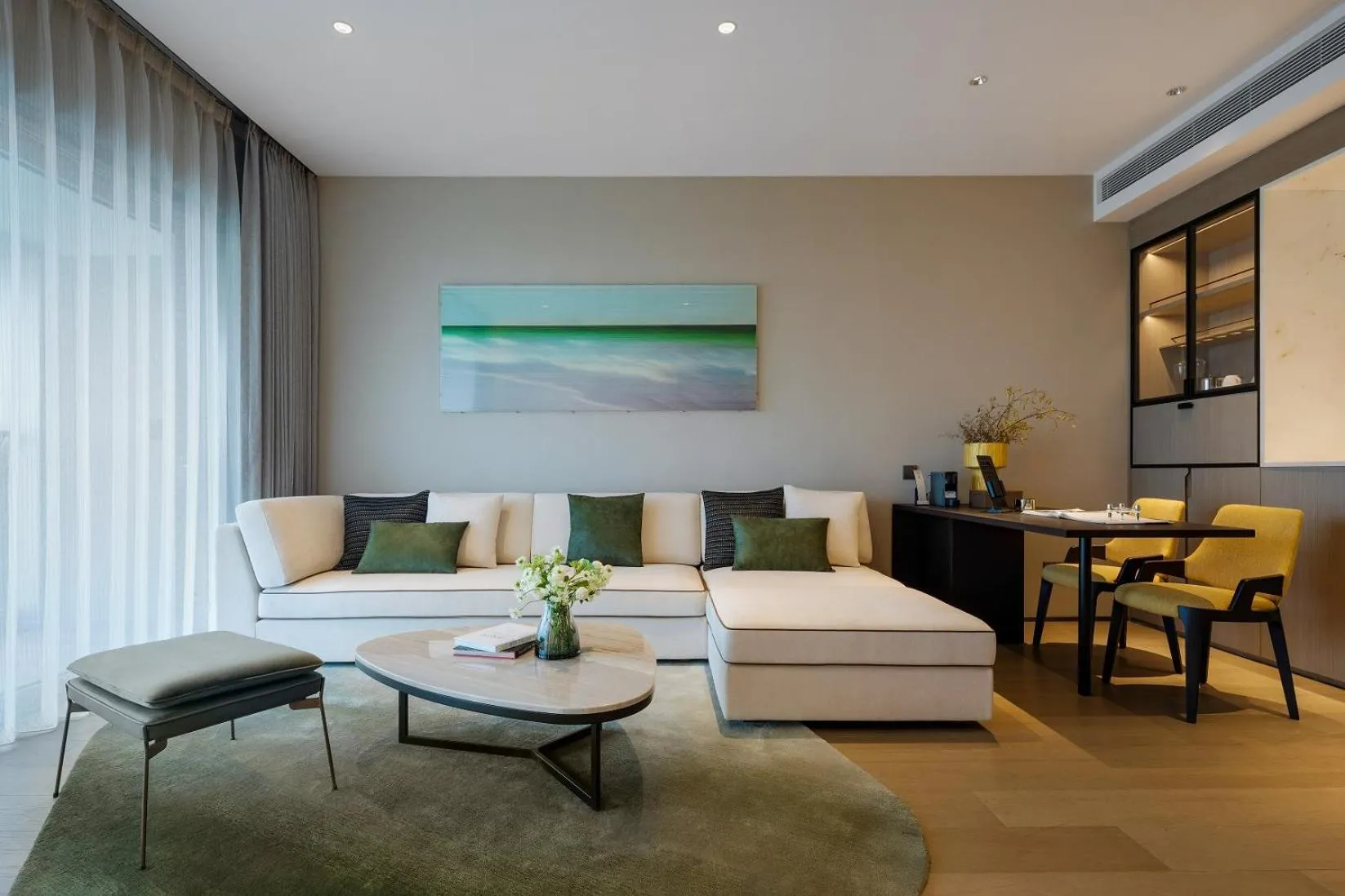 Living room in Artisse Place - Access to 4000 sqm Fusion Wellness Centre and 800 sqm Indoor Swimming Pool