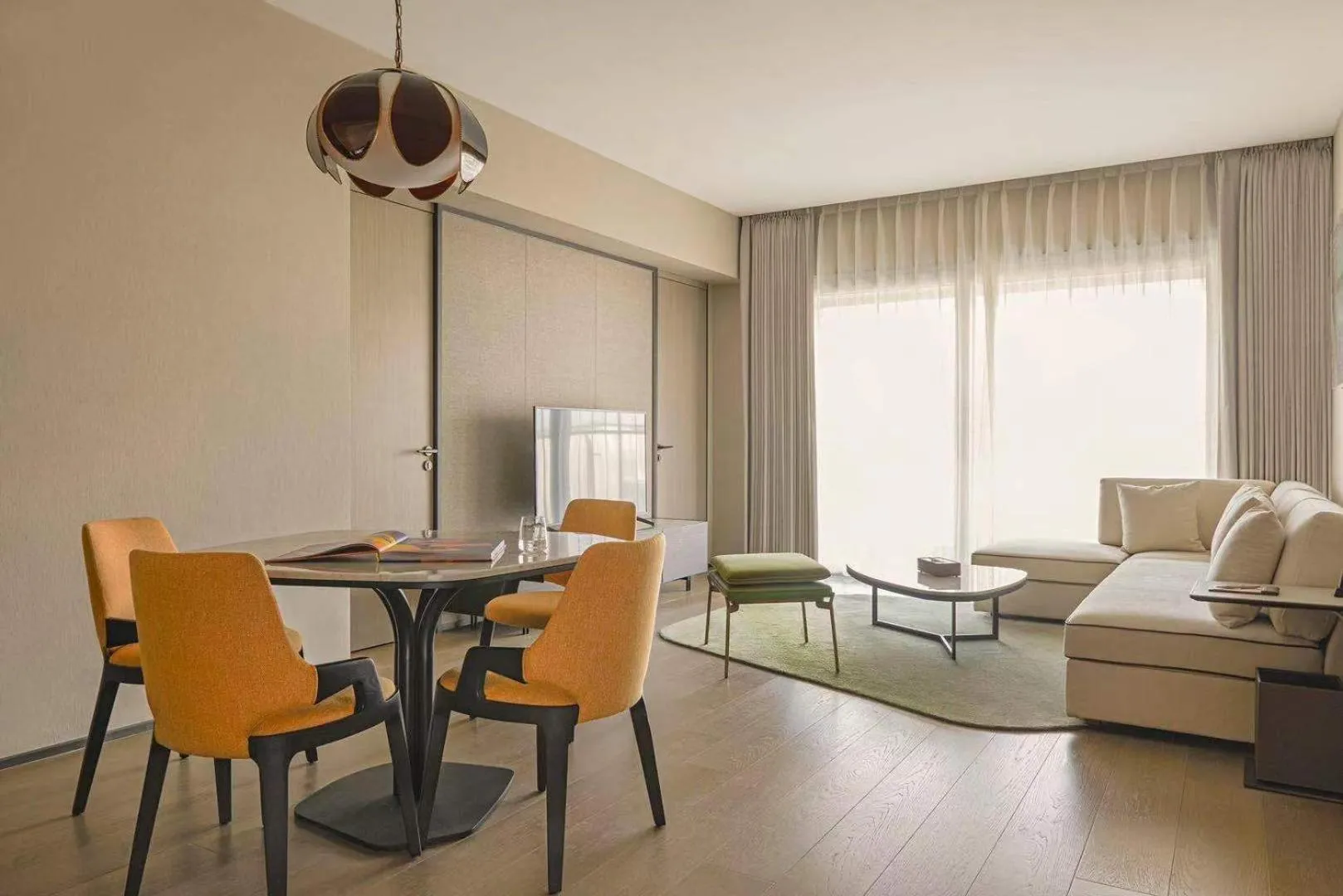 Living room in Artisse Place - Access to 4000 sqm Fusion Wellness Centre and 800 sqm Indoor Swimming Pool