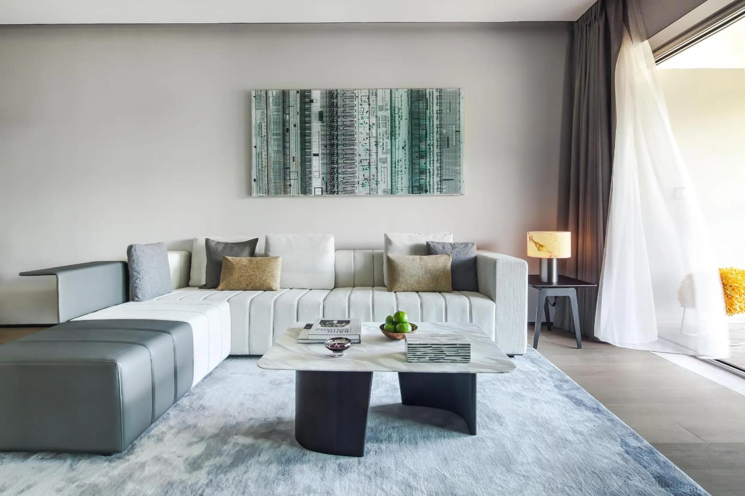 Living room in Artisse Place - Access to 4000 sqm Fusion Wellness Centre and 800 sqm Indoor Swimming Pool