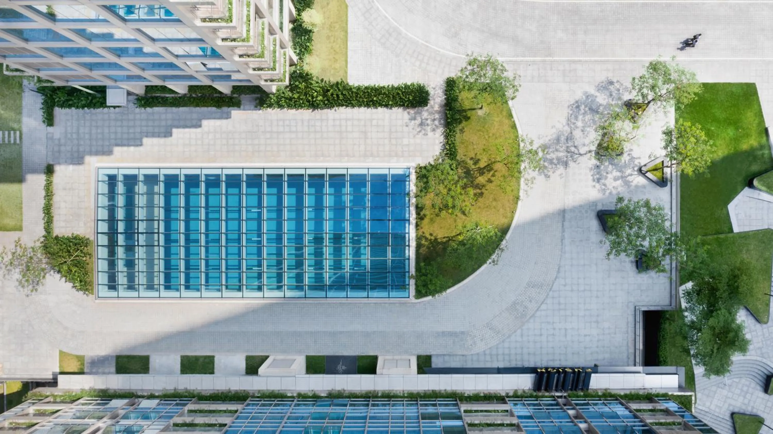 Bird's eye view in Artisse Place - Access to 4000 sqm Fusion Wellness Centre and 800 sqm Indoor Swimming Pool