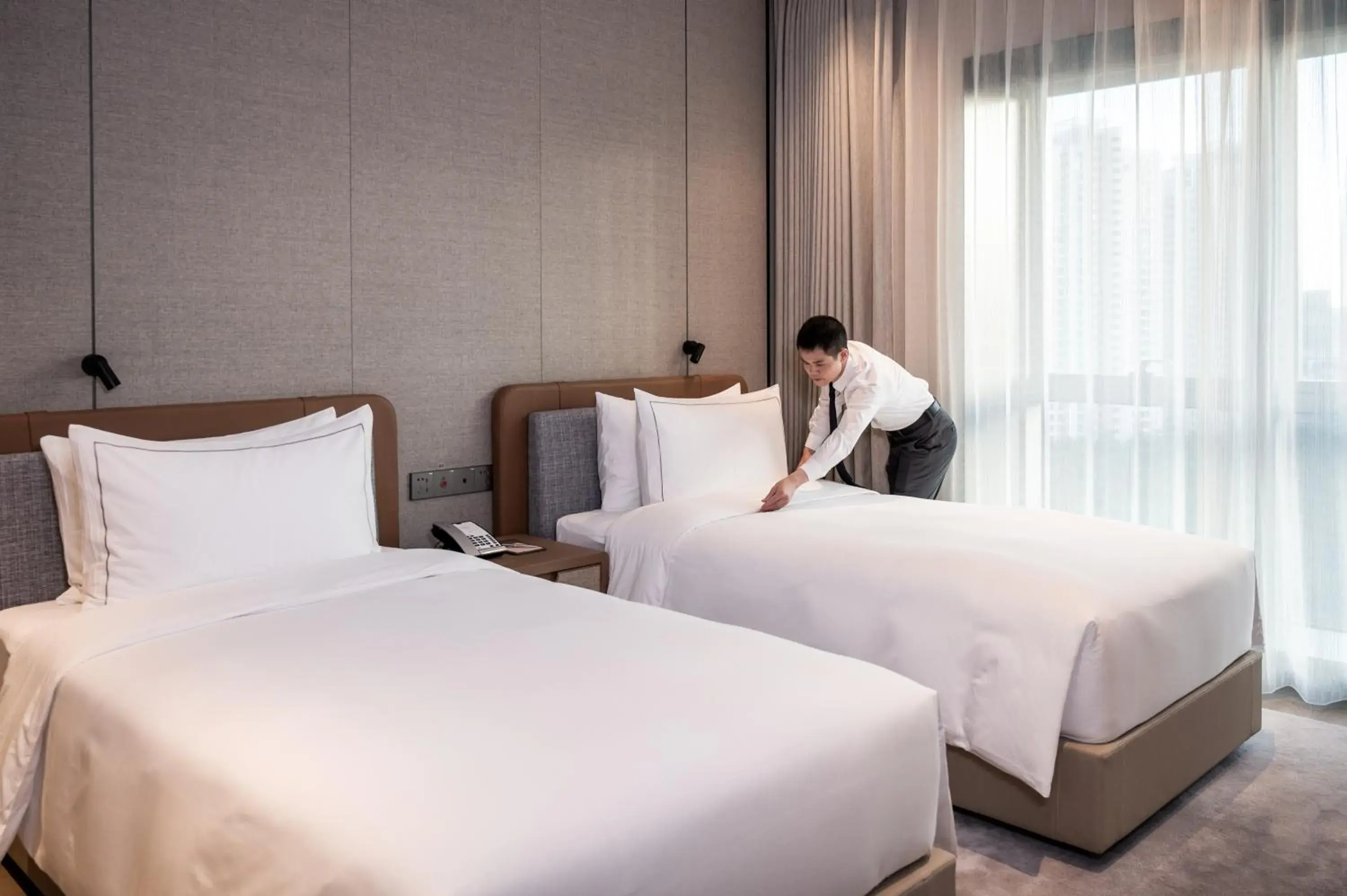 View (from property/room), Bed in Artisse Place - Access to 4000 sqm Fusion Wellness Centre and 800 sqm Indoor Swimming Pool View (from property/room), Bed in Artisse Place - Access to 4000 sqm Fusion Wellness Centre and 800 sqm Indoor Swimming Pool