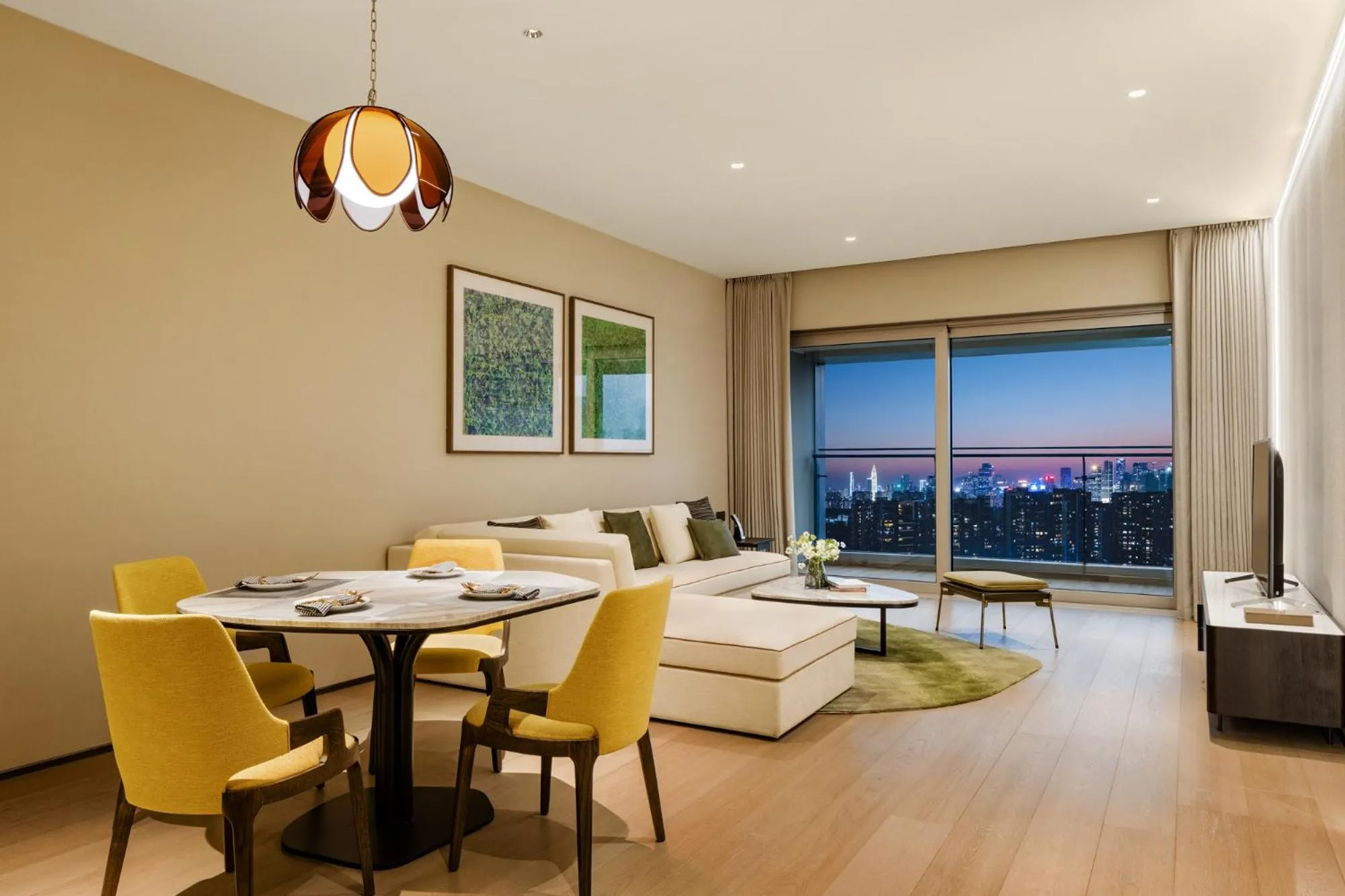 Living room in Artisse Place - Access to 4000 sqm Fusion Wellness Centre and 800 sqm Indoor Swimming Pool