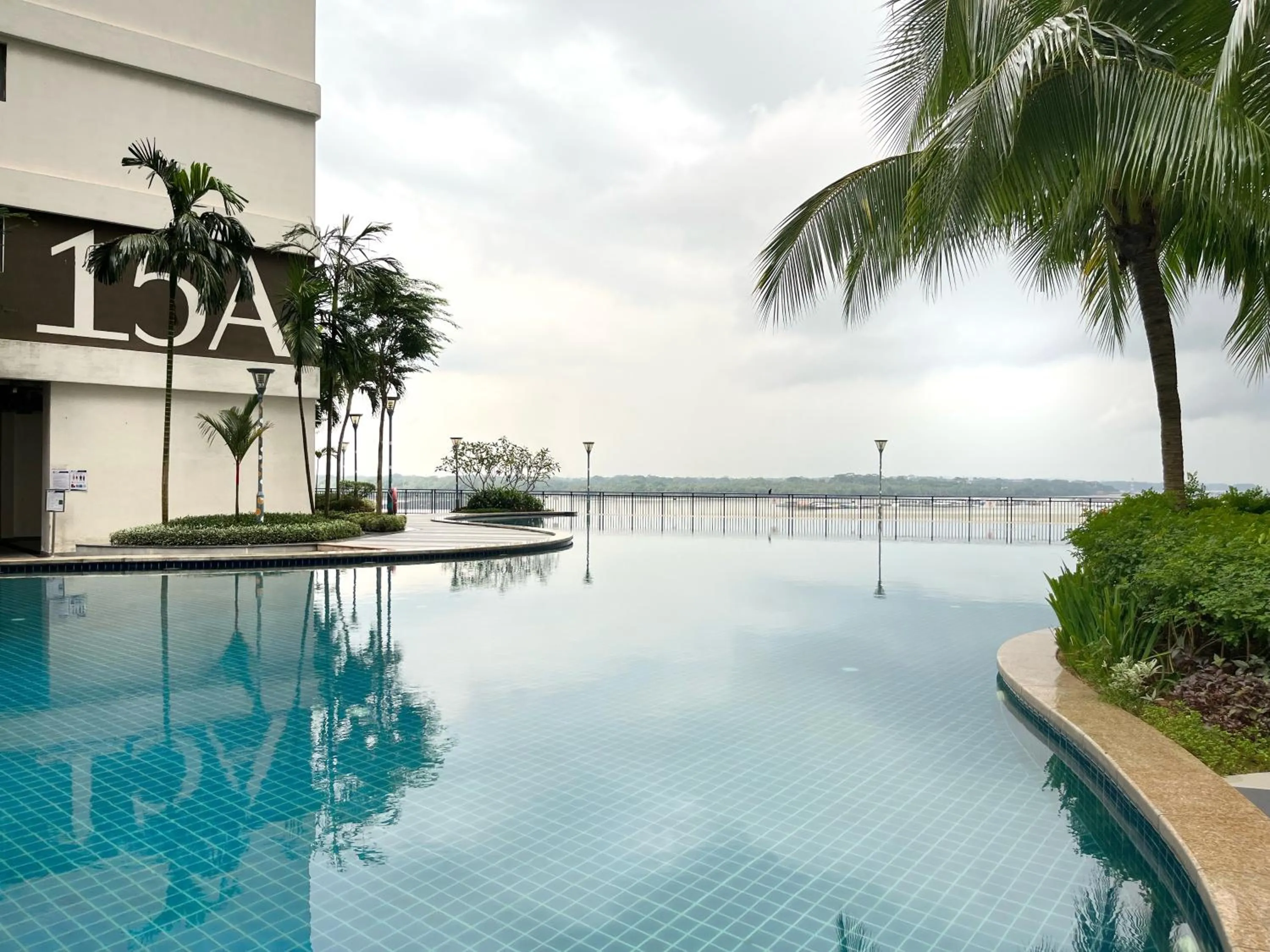 Swimming pool in Country Garden by Antlerzone