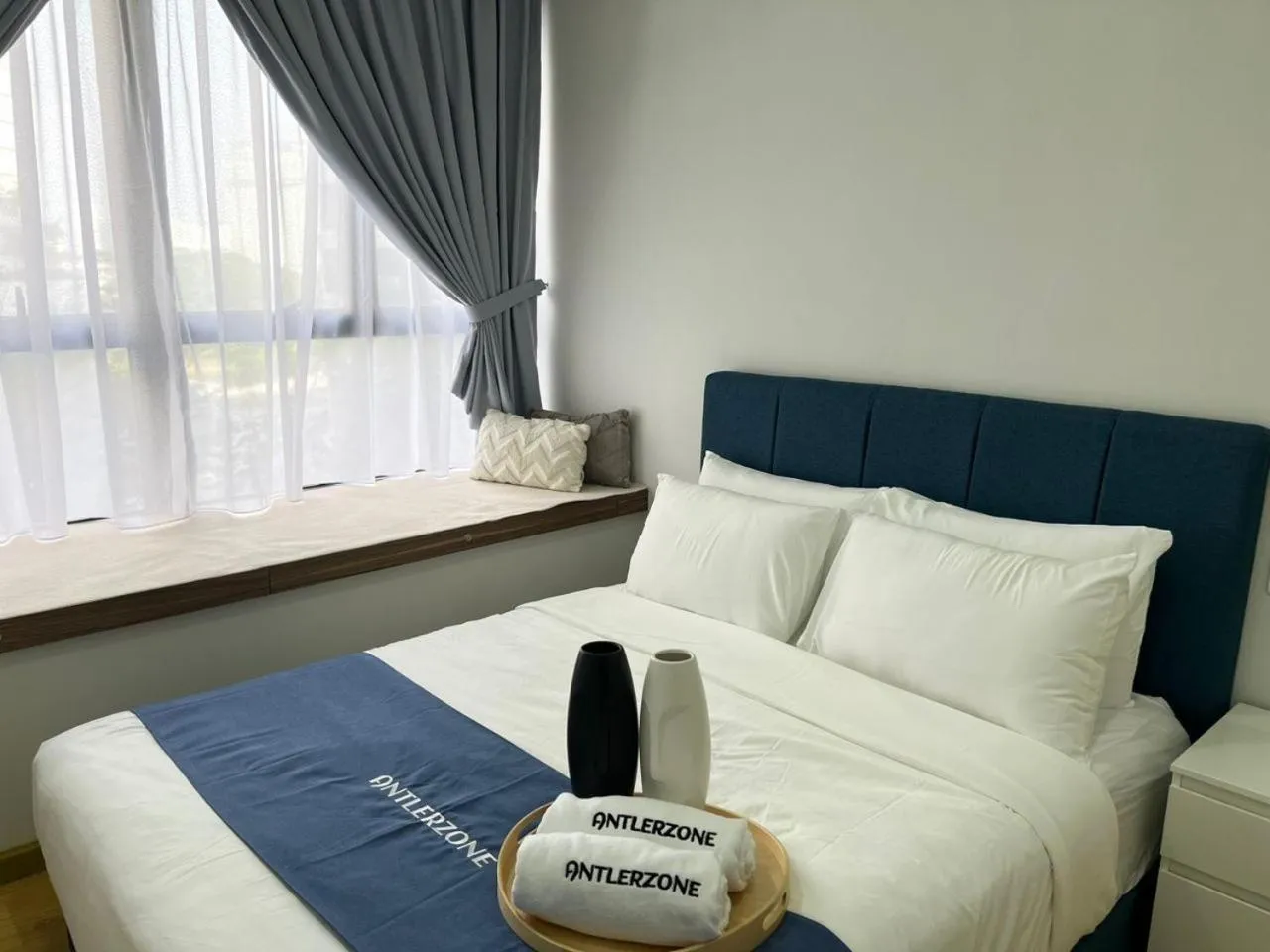 Bed in Country Garden by Antlerzone