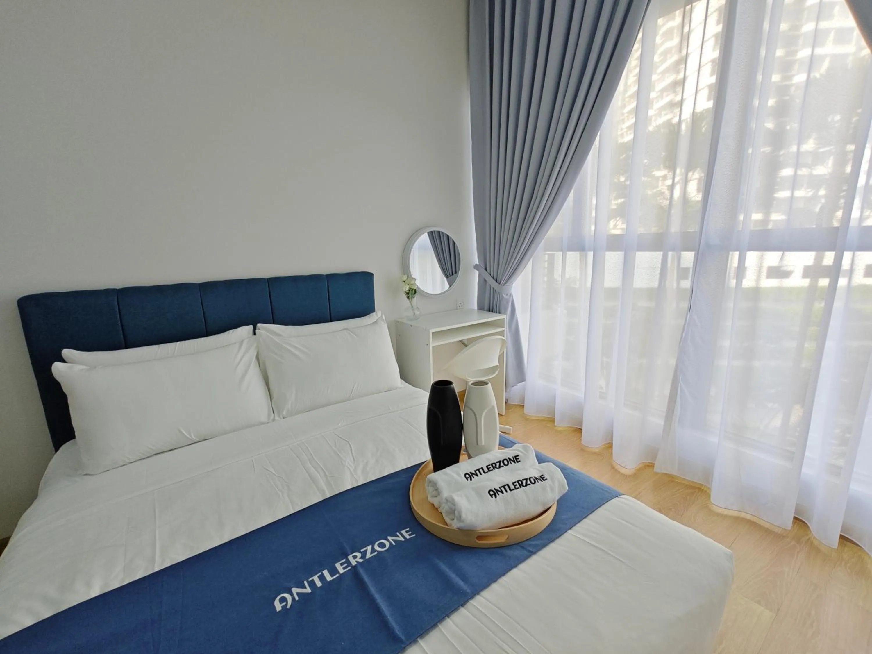 Bed in Country Garden by Antlerzone