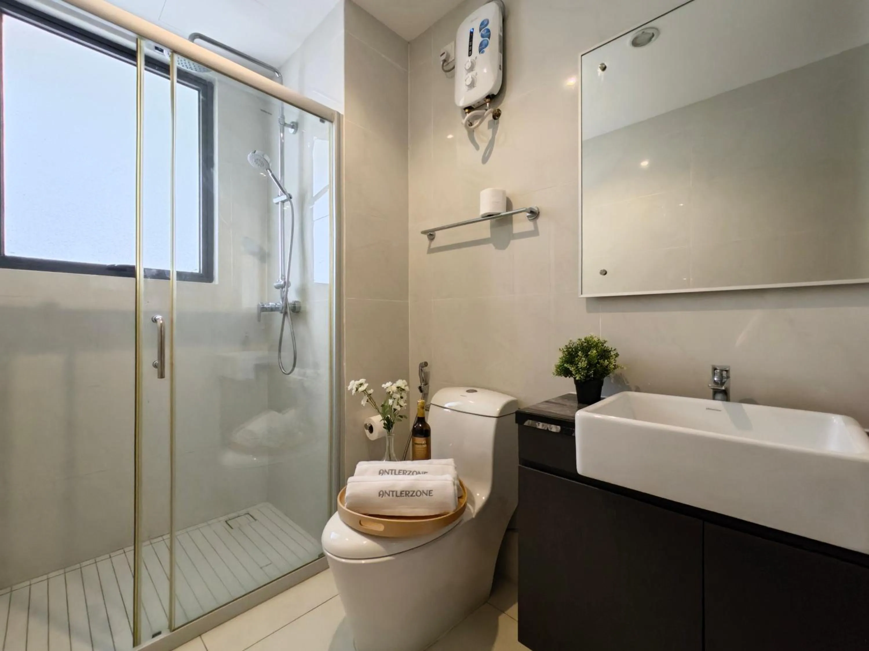 Bathroom in Country Garden by Antlerzone