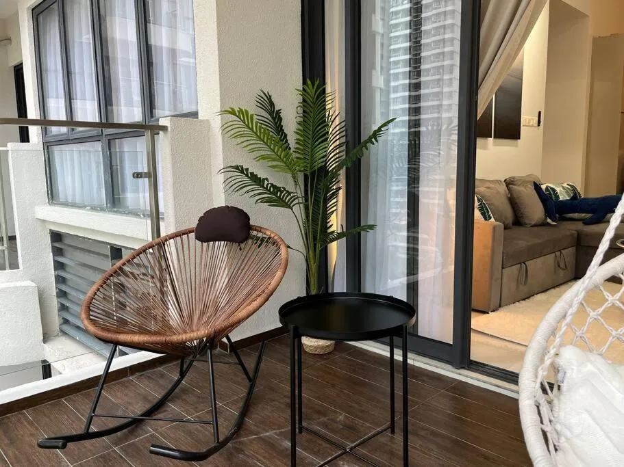 Balcony/Terrace in Country Garden by Antlerzone