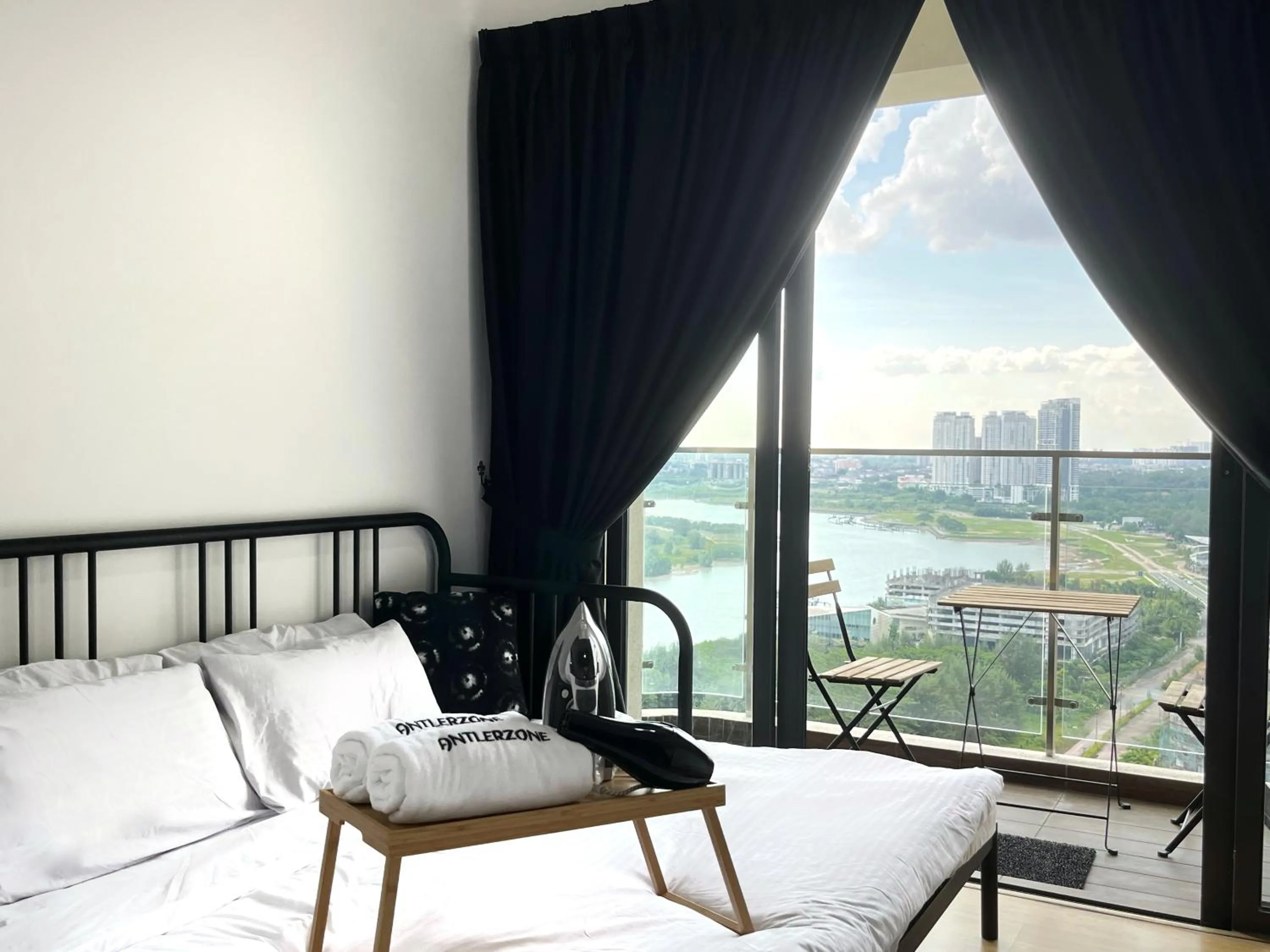 Bedroom, Bed in Country Garden by Antlerzone