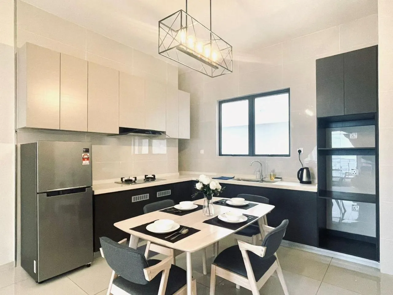 Dining area in Country Garden by Antlerzone